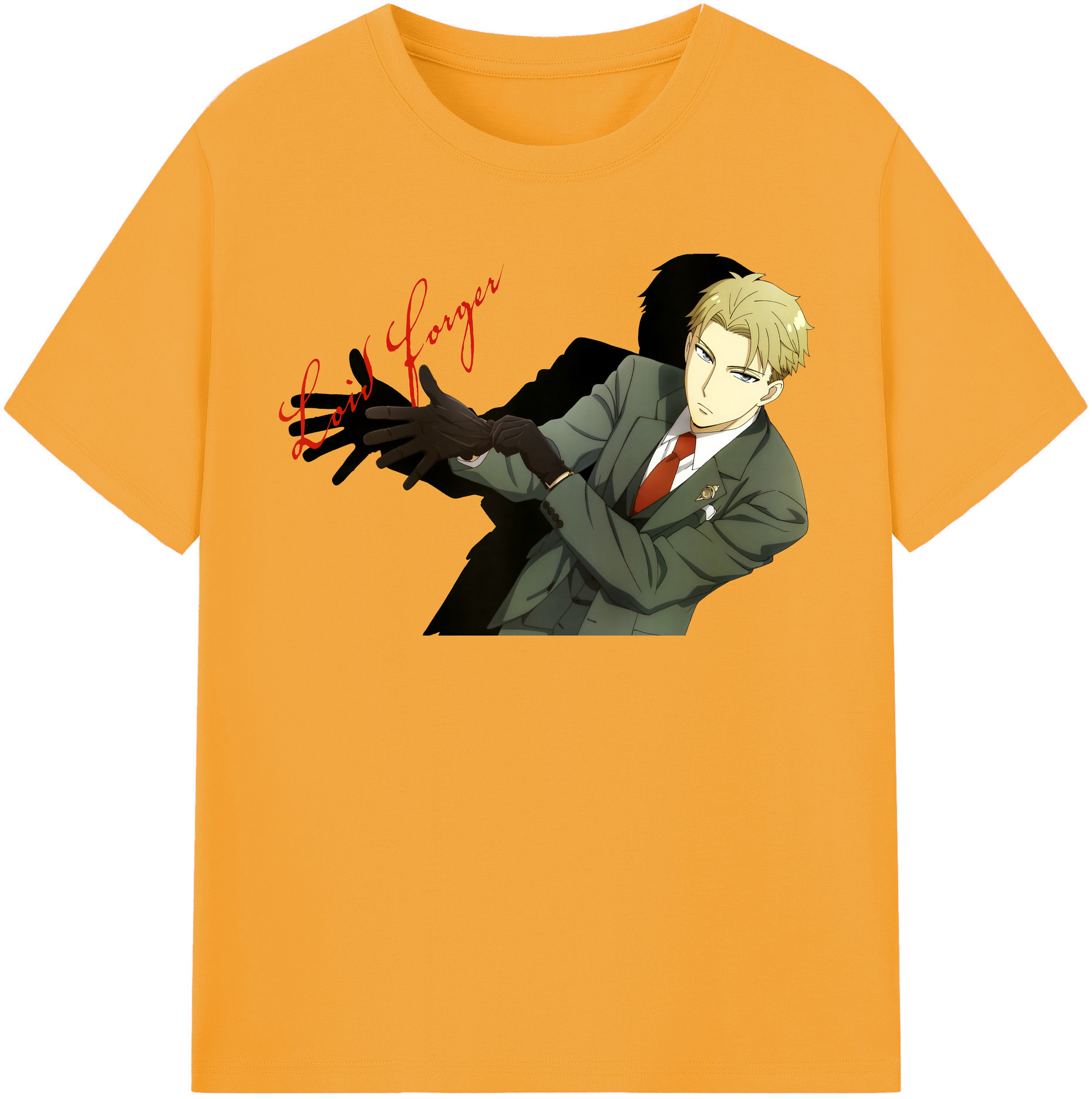 （画像用） SPY×FAMILY间谍家家酒 綿100％半袖Tシャツ（フロントプリント）