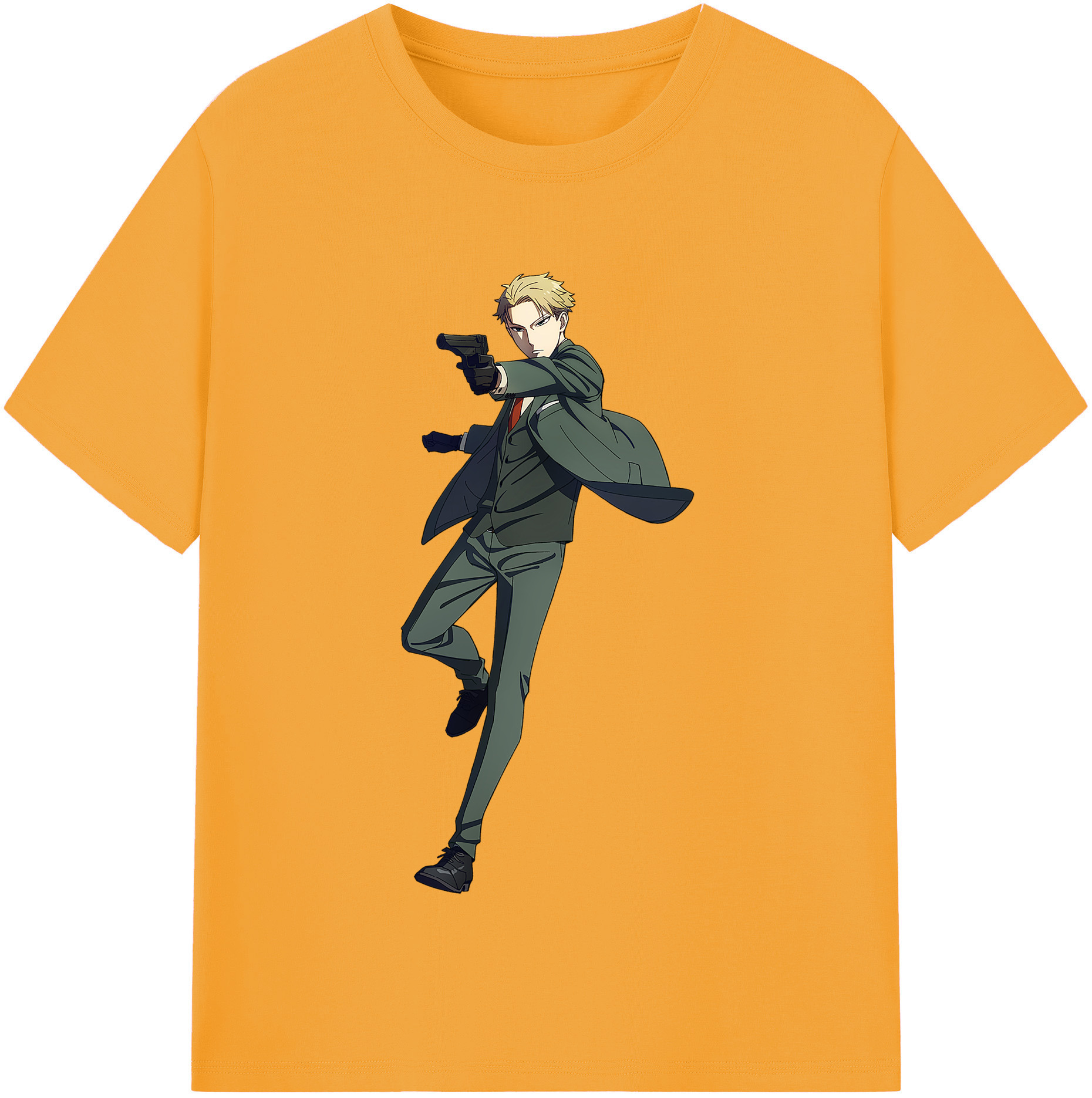 （画像用） SPY×FAMILY间谍家家酒 綿100％半袖Tシャツ（フロントプリント）