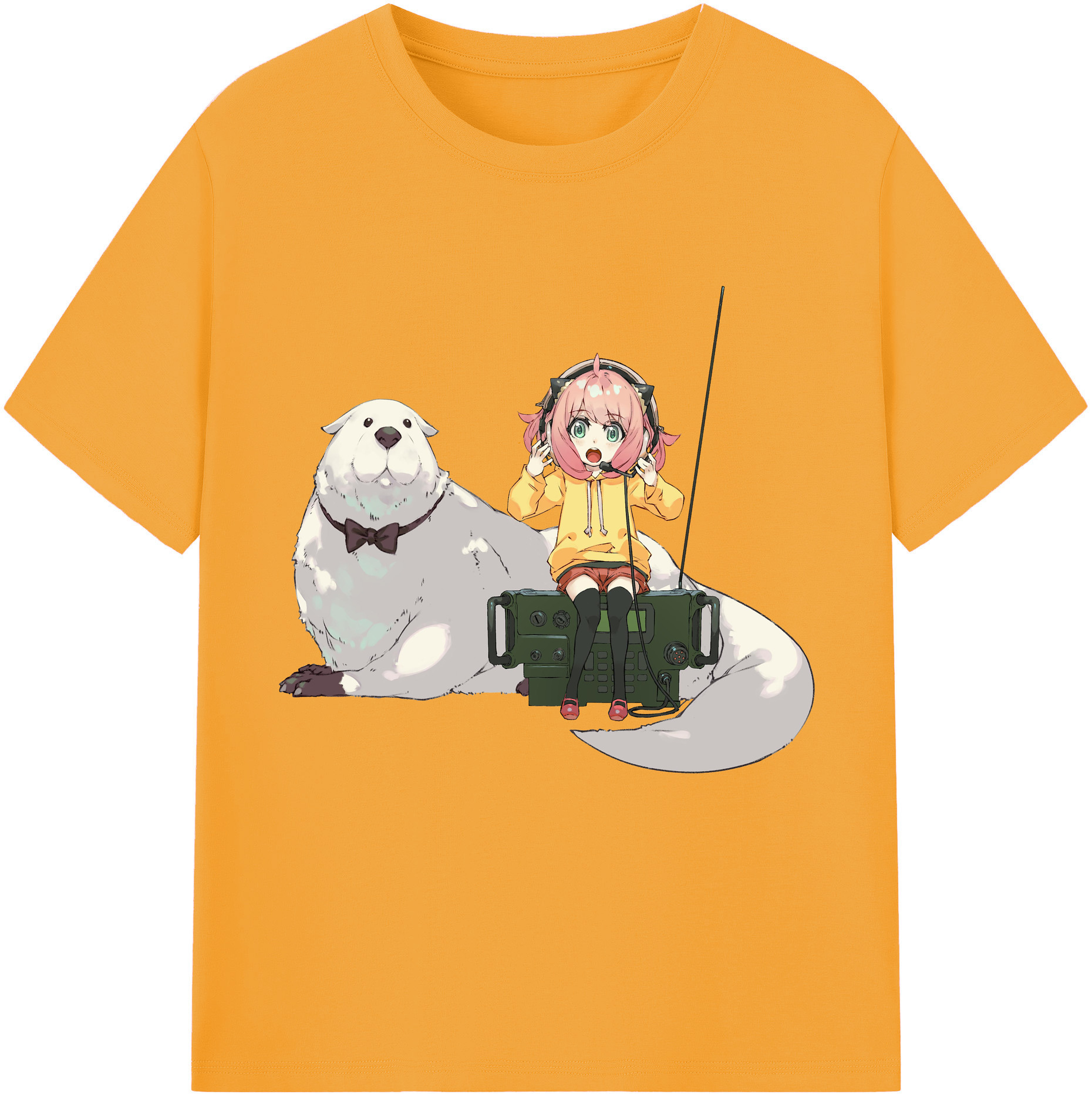 （画像用） SPY×FAMILY间谍家家酒 綿100％半袖Tシャツ（フロントプリント）