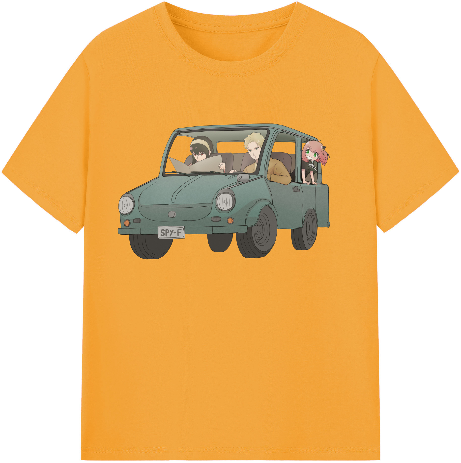 （画像用） SPY×FAMILY间谍家家酒 綿100％半袖Tシャツ（フロントプリント）