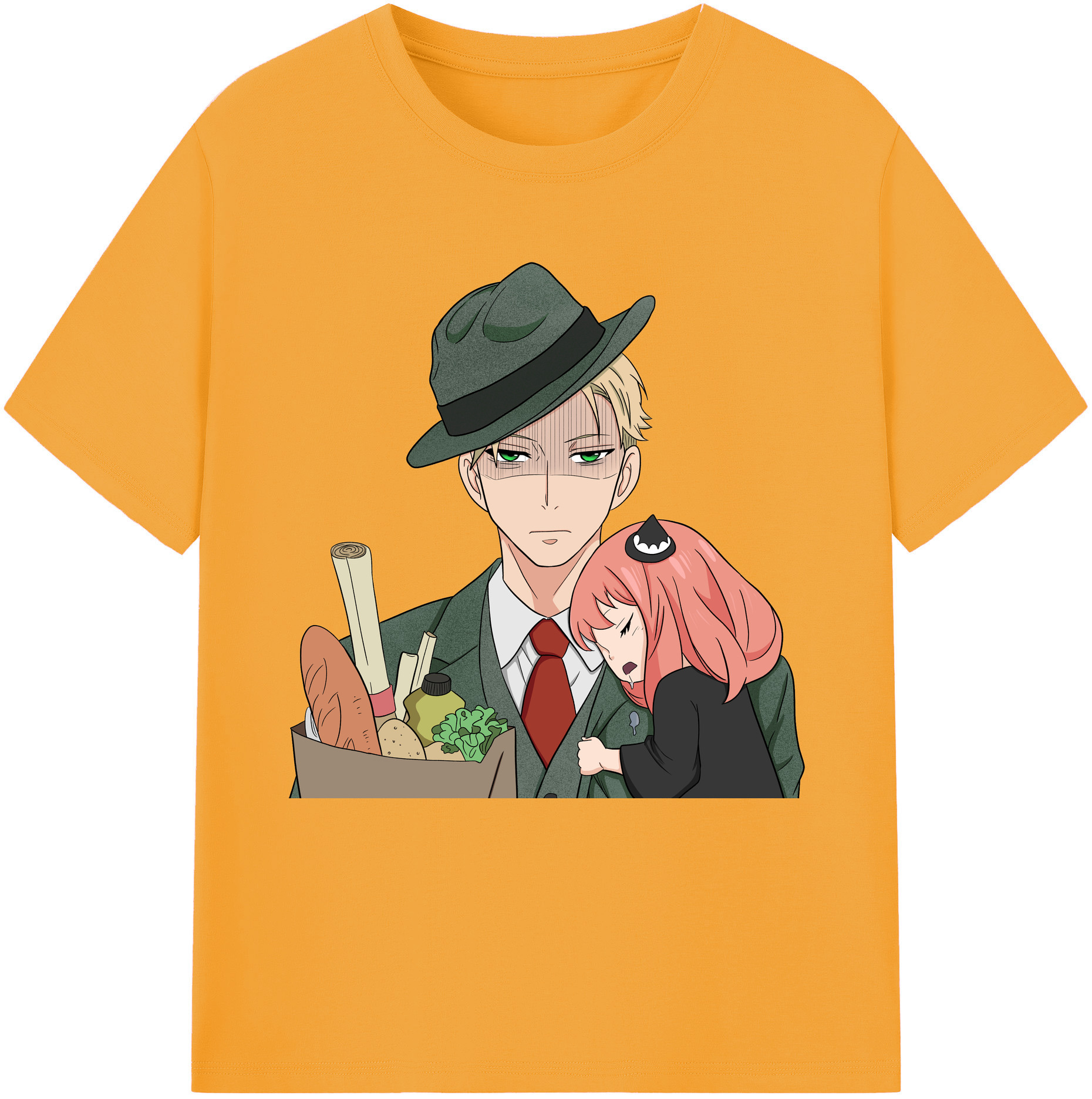 （画像用） SPY×FAMILY间谍家家酒 綿100％半袖Tシャツ（フロントプリント）