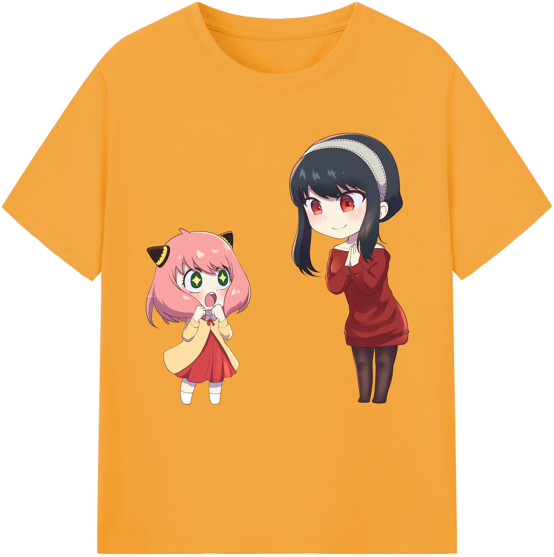 （画像用） SPY×FAMILY间谍家家酒 綿100％半袖Tシャツ（フロントプリント）