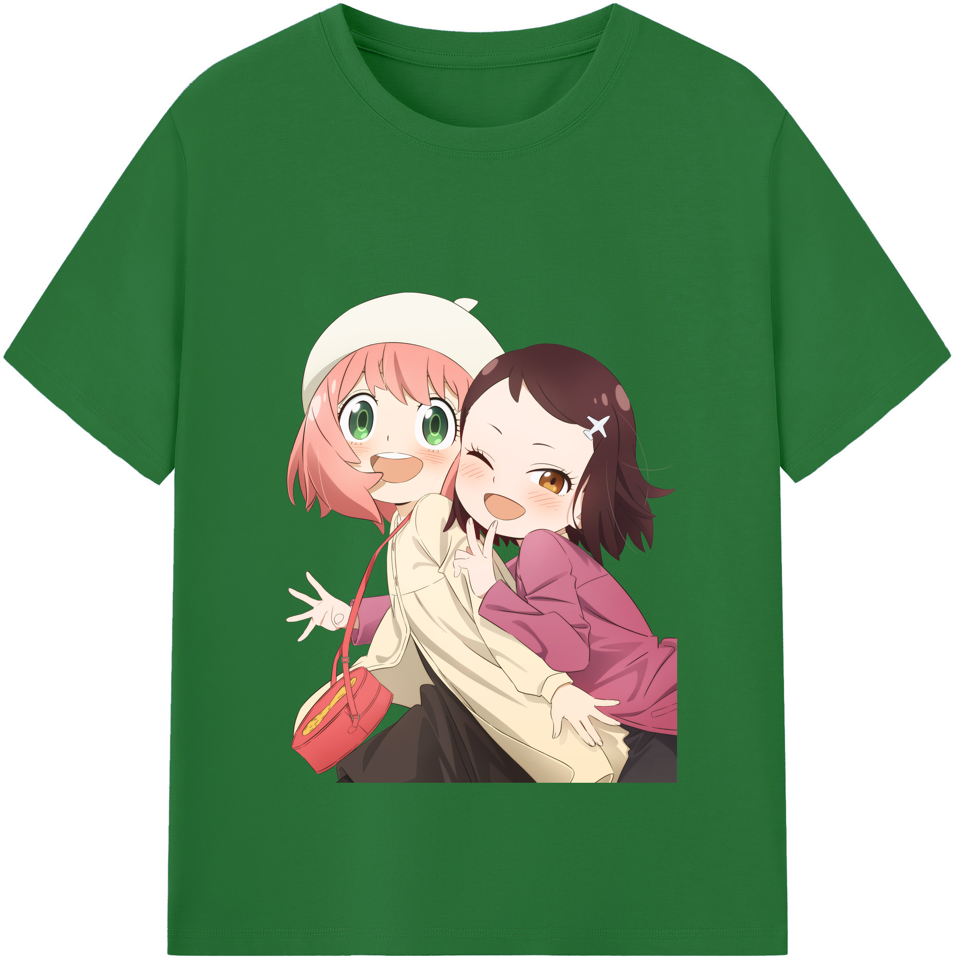 （画像用） SPY×FAMILY间谍家家酒 綿100％半袖Tシャツ（フロントプリント）