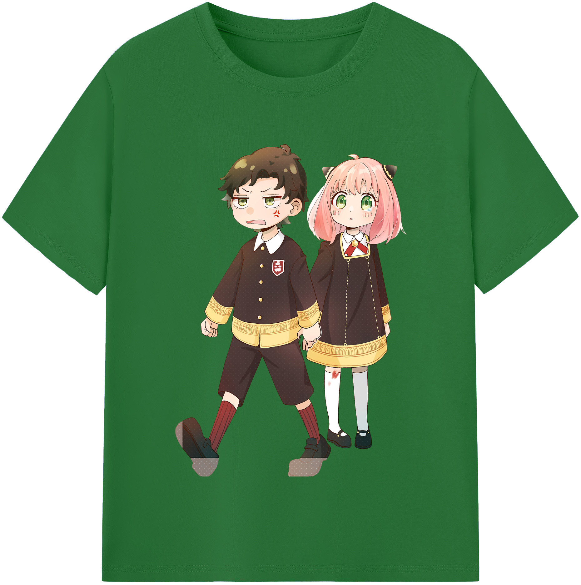 （画像用） SPY×FAMILY间谍家家酒 綿100％半袖Tシャツ（フロントプリント）