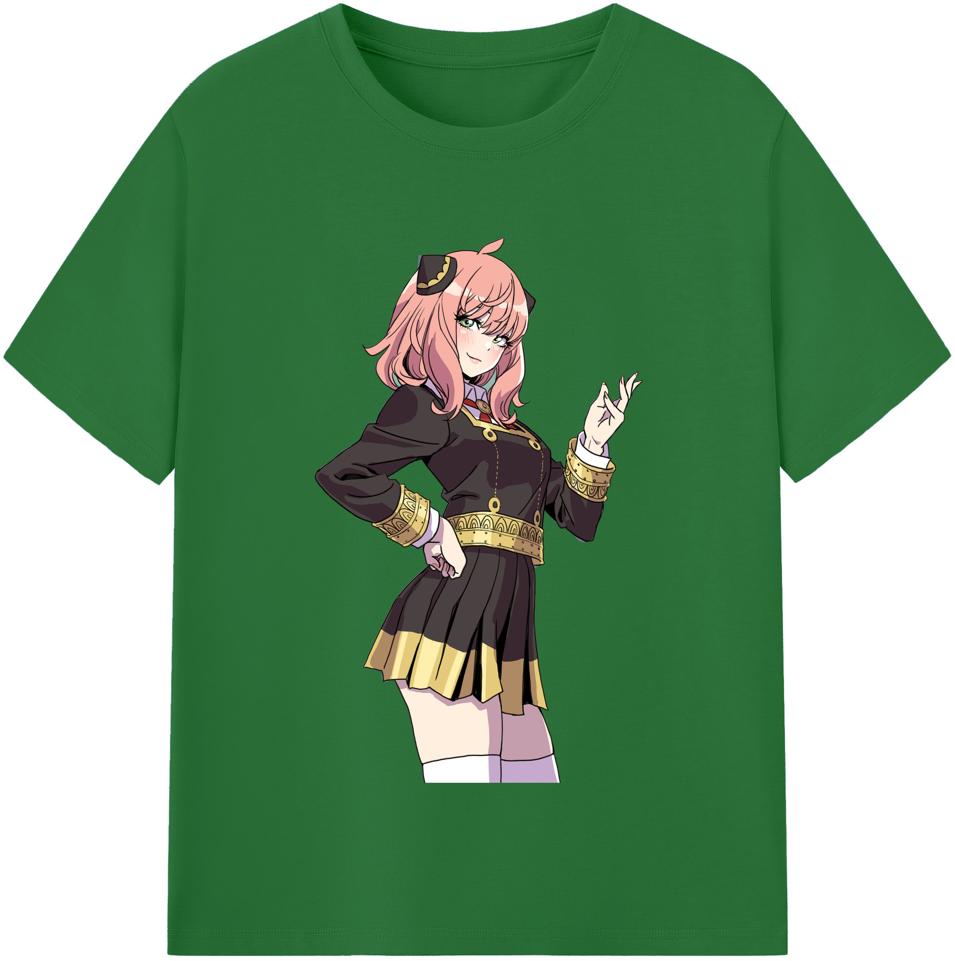 （画像用） SPY×FAMILY间谍家家酒 綿100％半袖Tシャツ（フロントプリント）