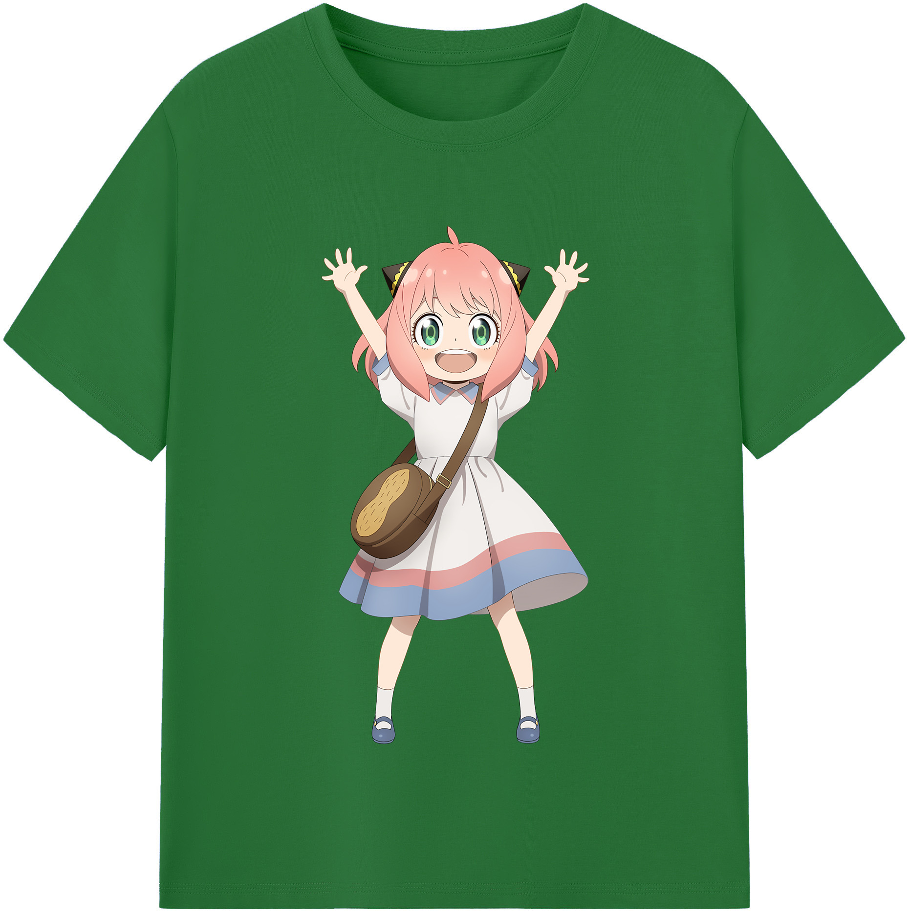 （画像用） SPY×FAMILY间谍家家酒 綿100％半袖Tシャツ（フロントプリント）