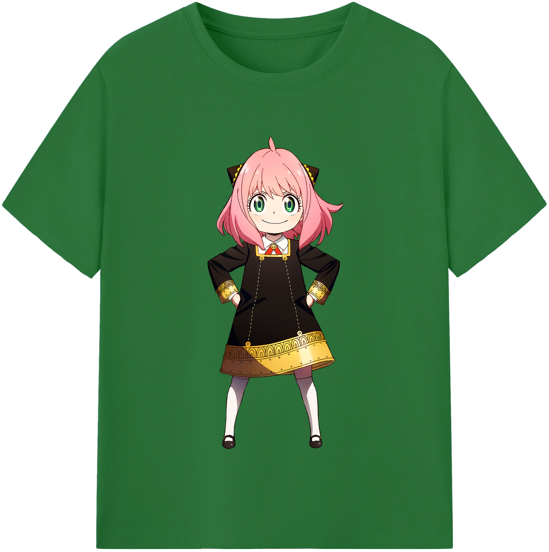 （画像用） SPY×FAMILY间谍家家酒 綿100％半袖Tシャツ（フロントプリント）