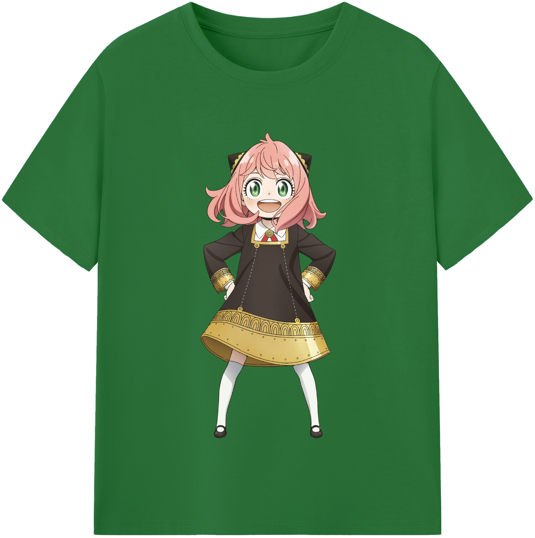 （画像用） SPY×FAMILY间谍家家酒 綿100％半袖Tシャツ（フロントプリント）