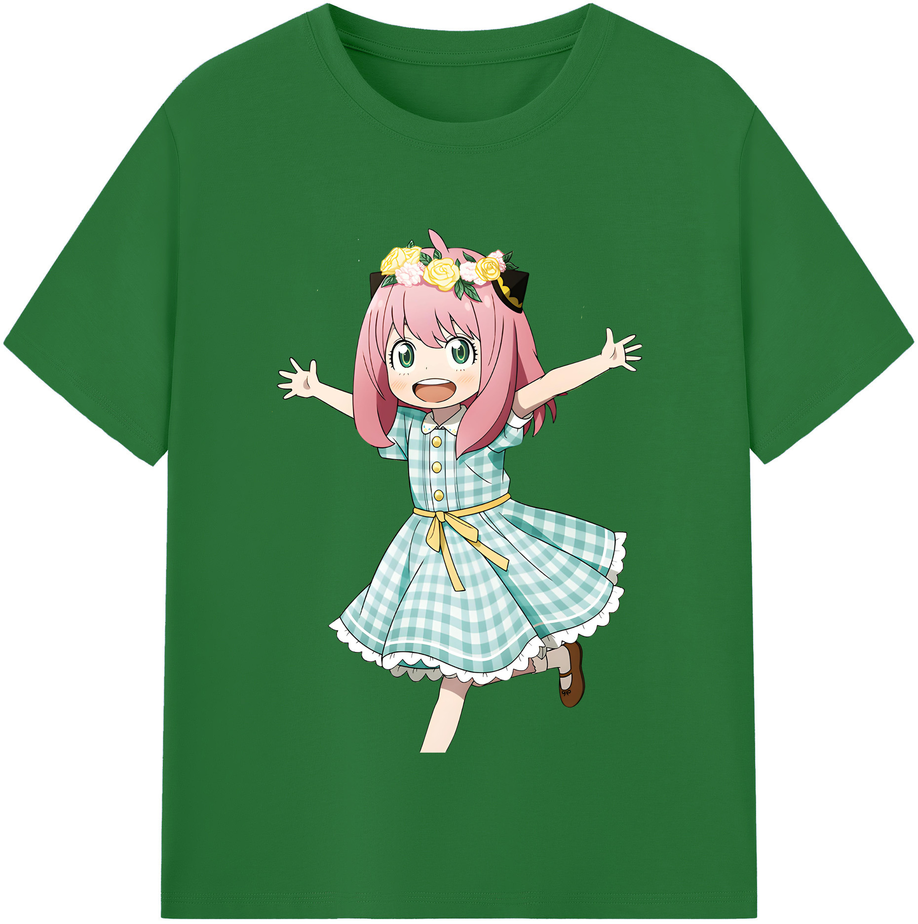 （画像用） SPY×FAMILY间谍家家酒 綿100％半袖Tシャツ（フロントプリント）