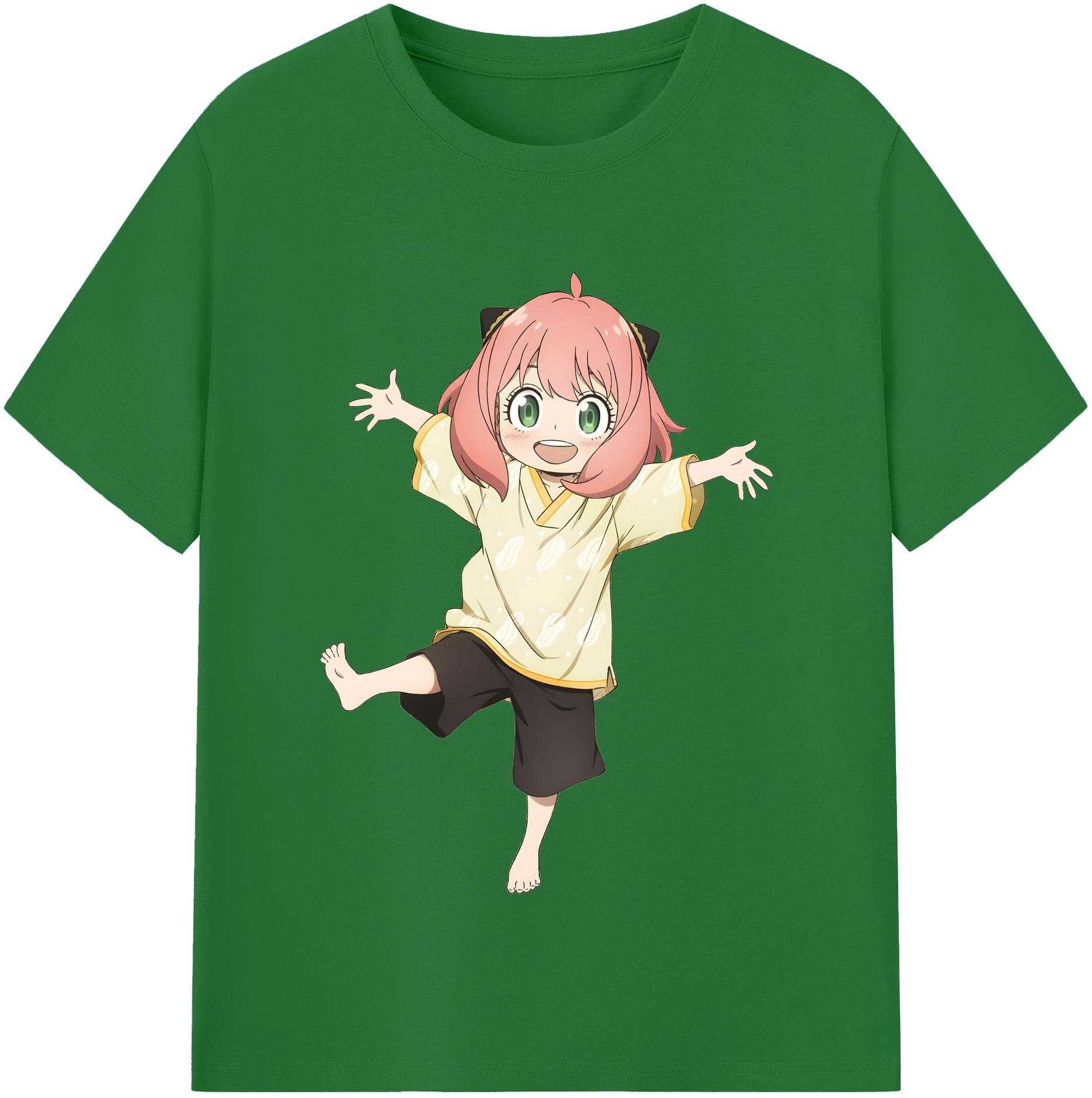 （画像用） SPY×FAMILY间谍家家酒 綿100％半袖Tシャツ（フロントプリント）