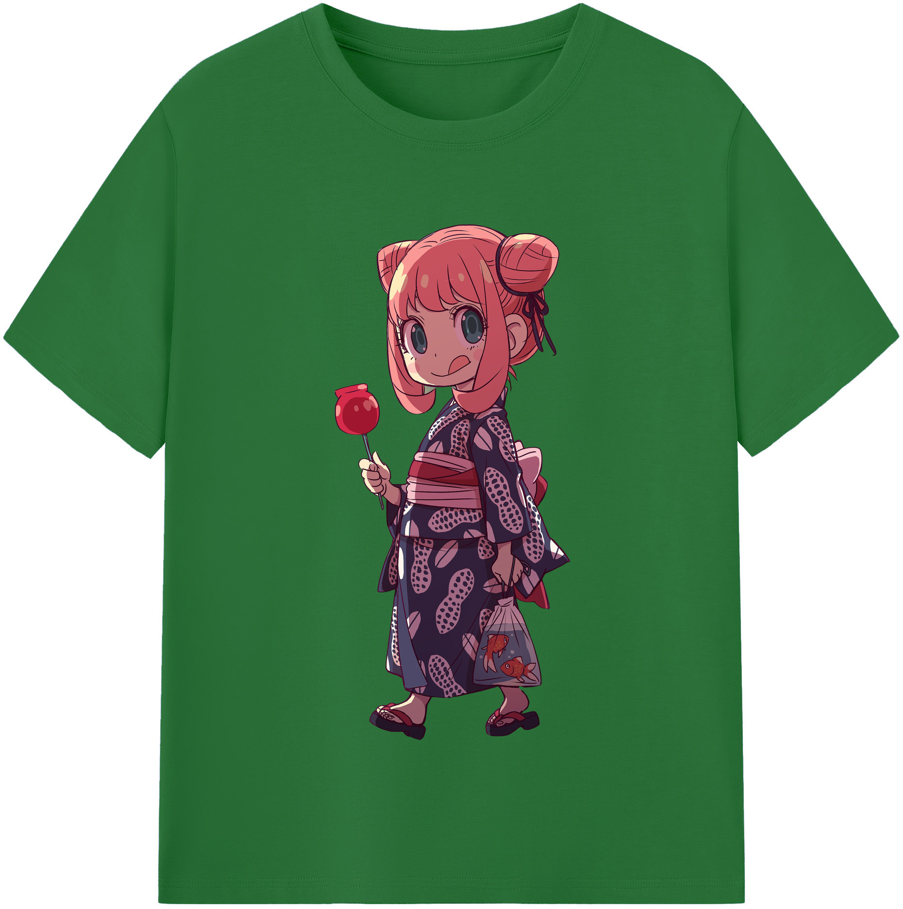 （画像用） SPY×FAMILY间谍家家酒 綿100％半袖Tシャツ（フロントプリント）