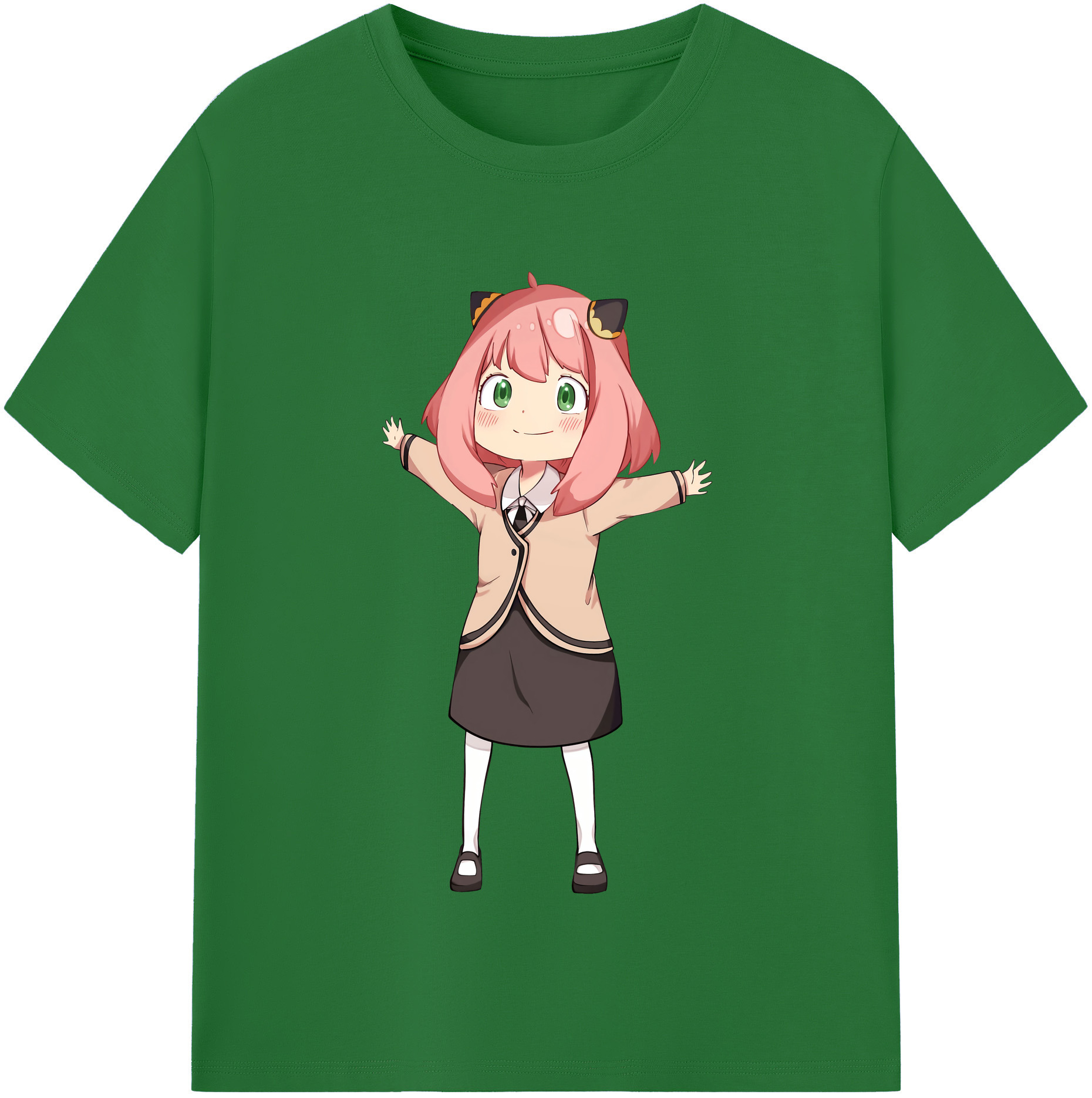 （画像用） SPY×FAMILY间谍家家酒 綿100％半袖Tシャツ（フロントプリント）