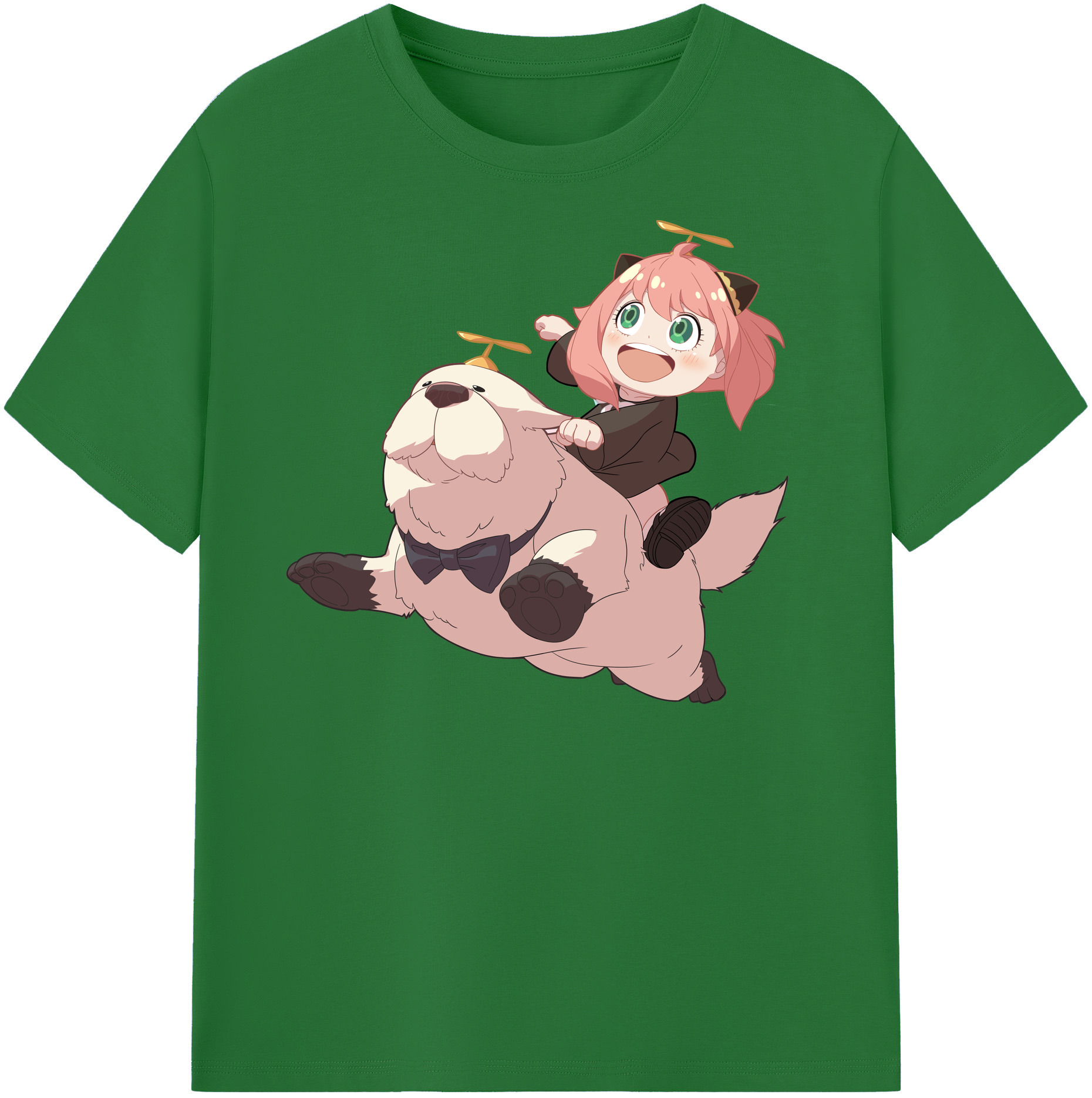（画像用） SPY×FAMILY间谍家家酒 綿100％半袖Tシャツ（フロントプリント）