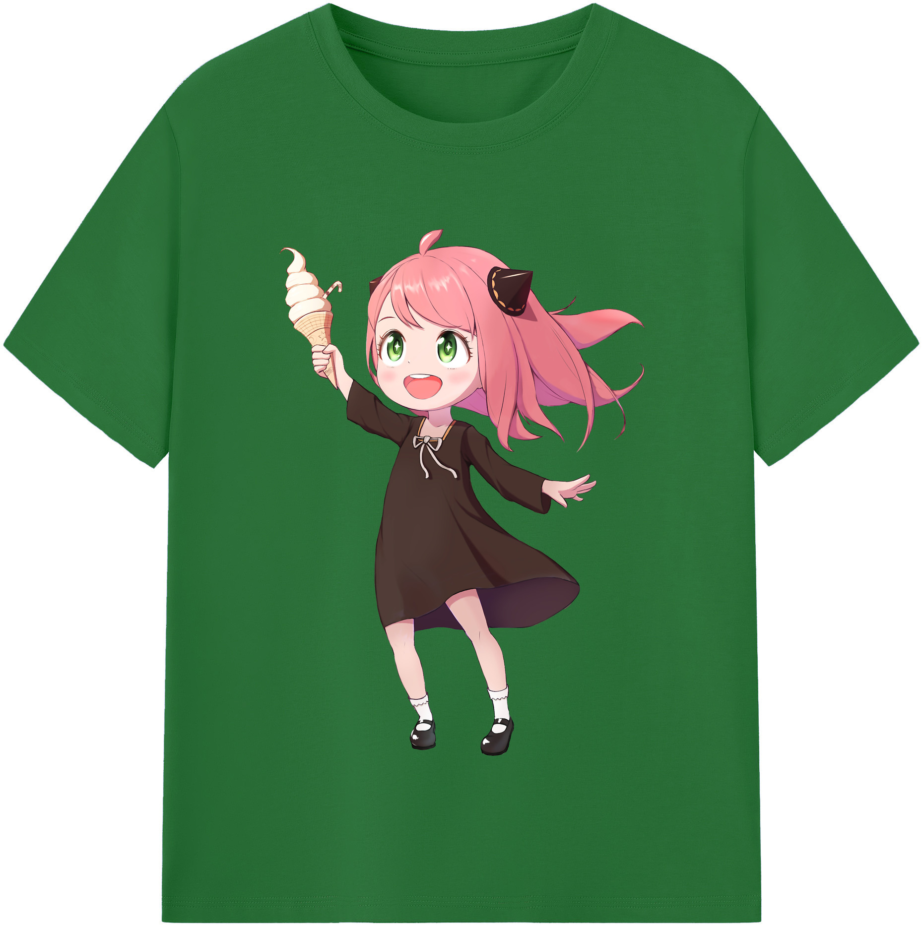 （画像用） SPY×FAMILY间谍家家酒 綿100％半袖Tシャツ（フロントプリント）