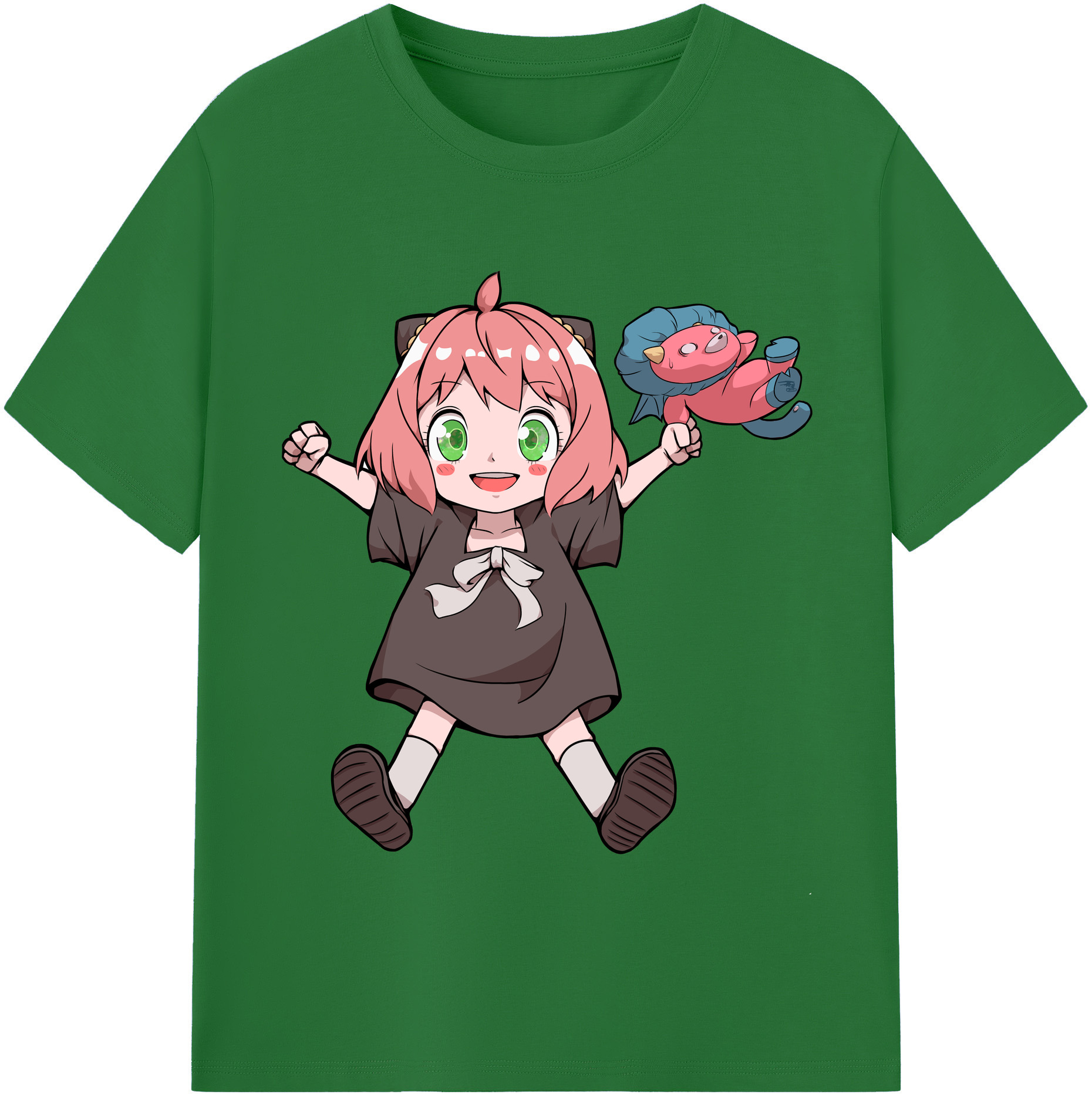 （画像用） SPY×FAMILY间谍家家酒 綿100％半袖Tシャツ（フロントプリント）