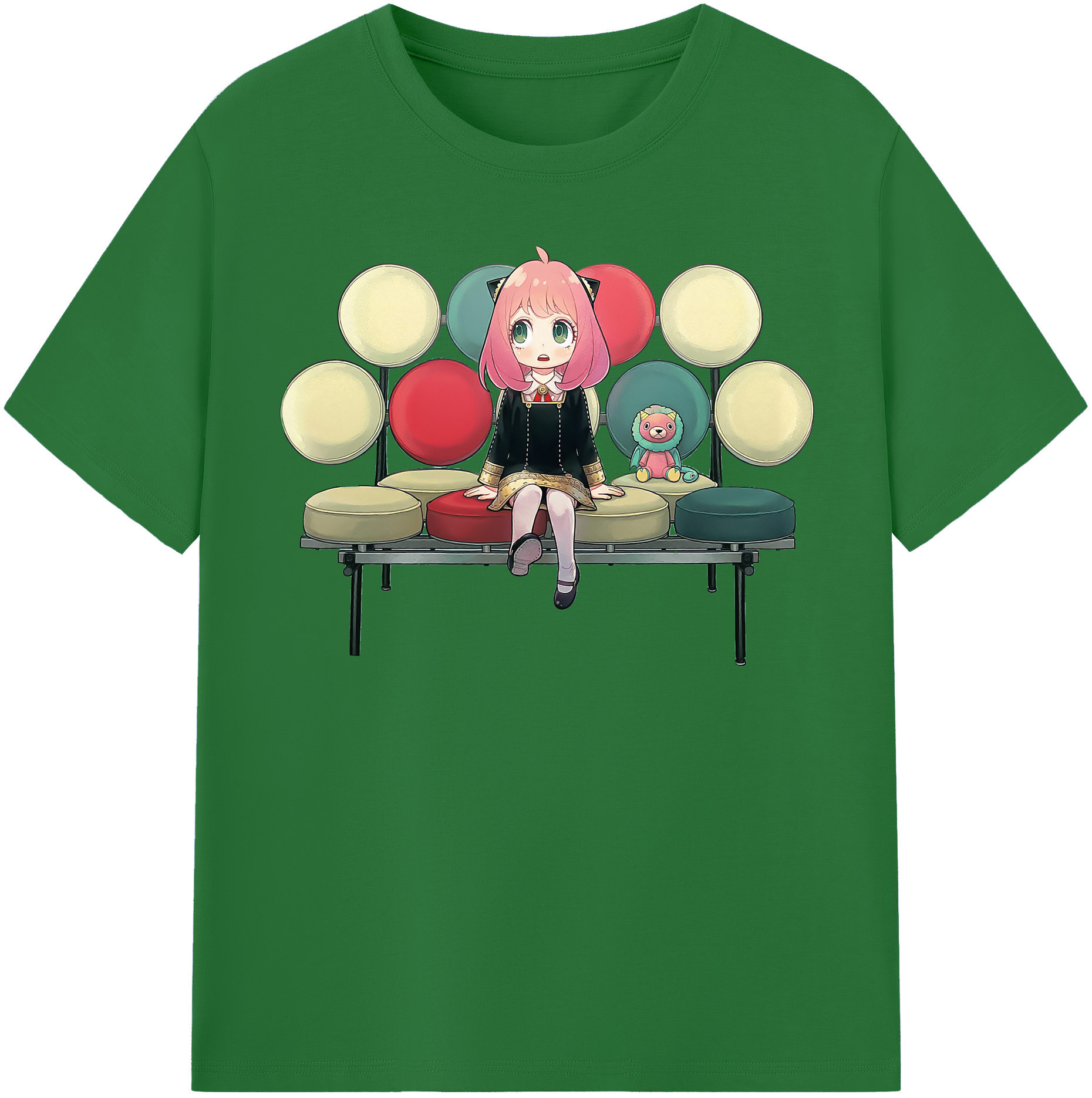 （画像用） SPY×FAMILY间谍家家酒 綿100％半袖Tシャツ（フロントプリント）