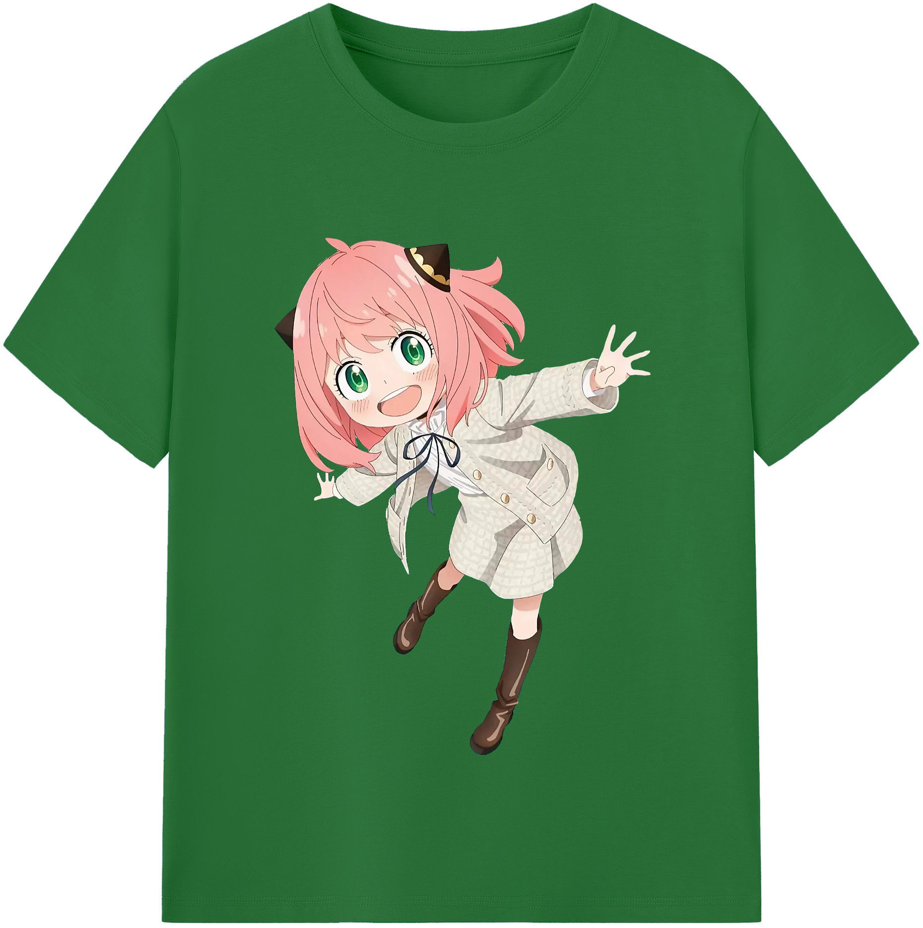 （画像用） SPY×FAMILY间谍家家酒 綿100％半袖Tシャツ（フロントプリント）