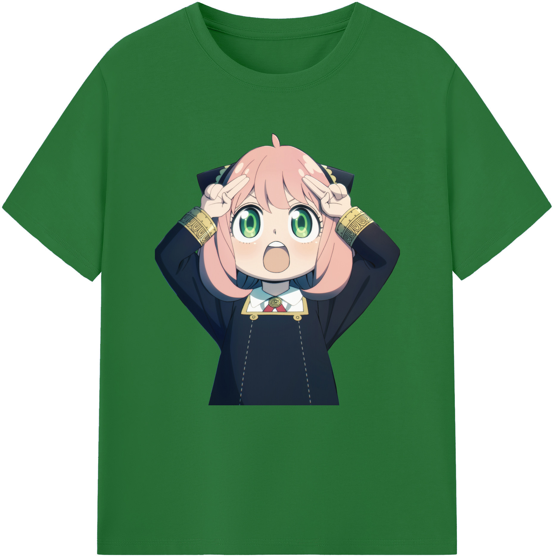 （画像用） SPY×FAMILY间谍家家酒 綿100％半袖Tシャツ（フロントプリント）