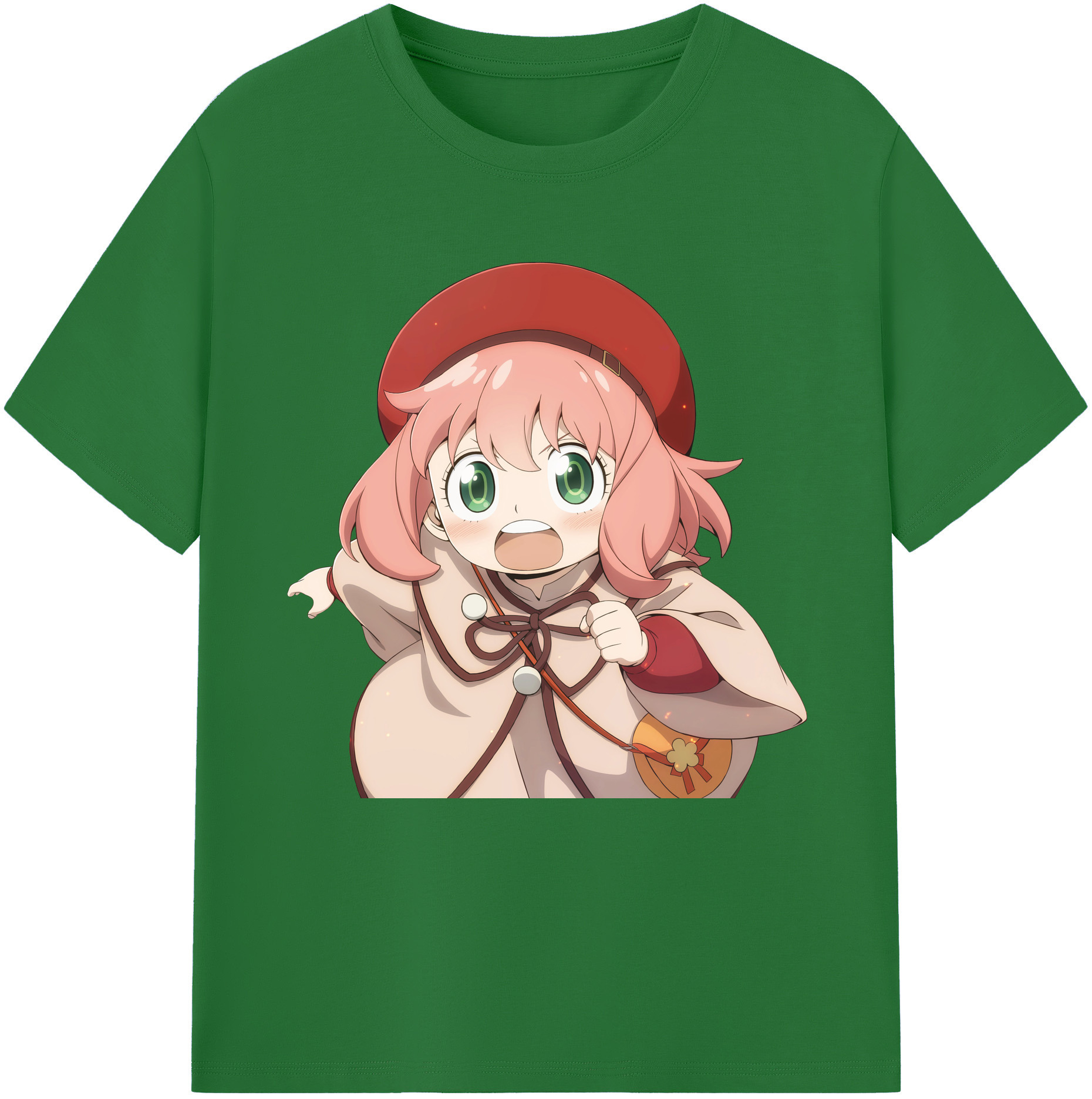 （画像用） SPY×FAMILY间谍家家酒 綿100％半袖Tシャツ（フロントプリント）