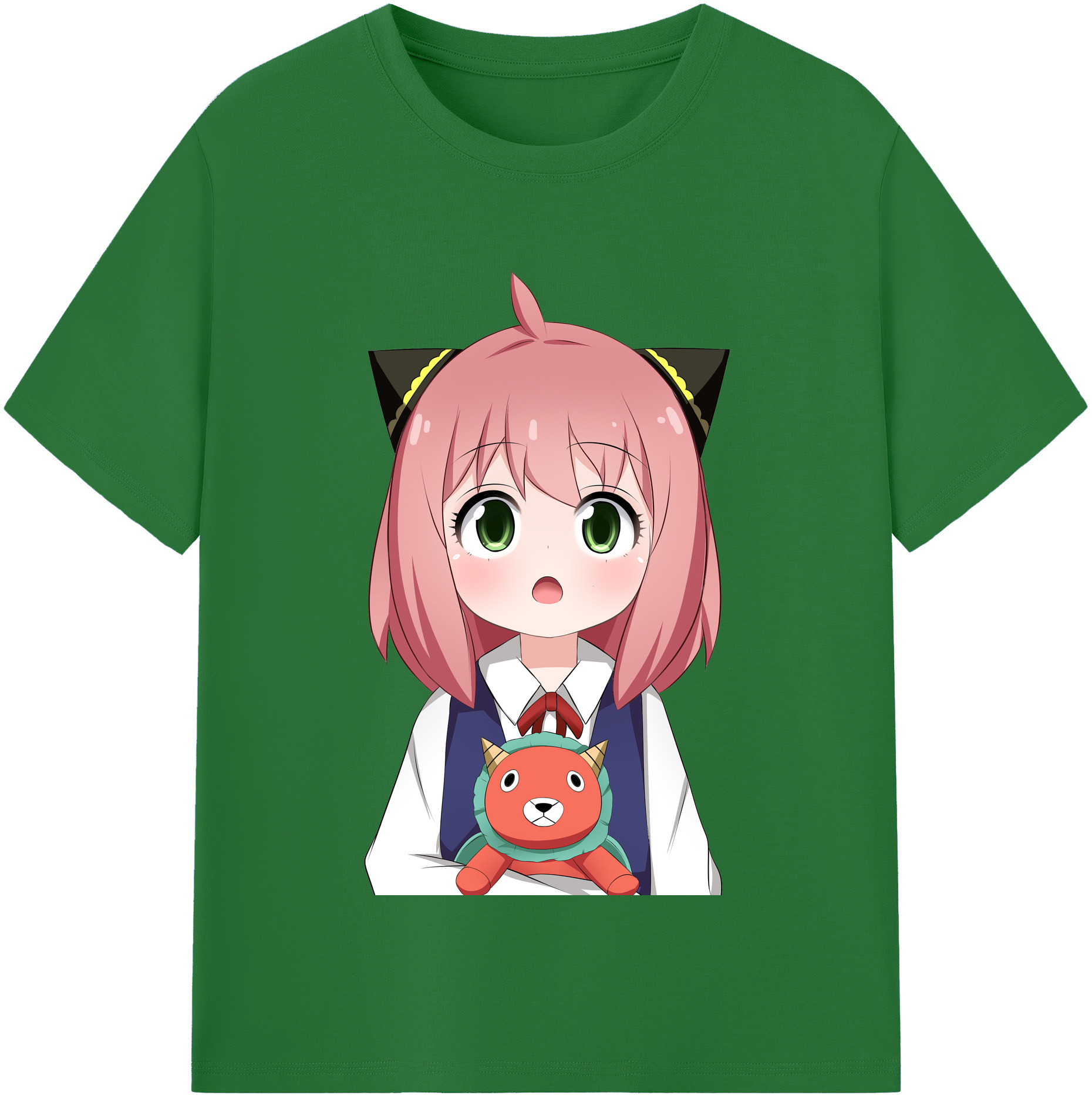 （画像用） SPY×FAMILY间谍家家酒 綿100％半袖Tシャツ（フロントプリント）