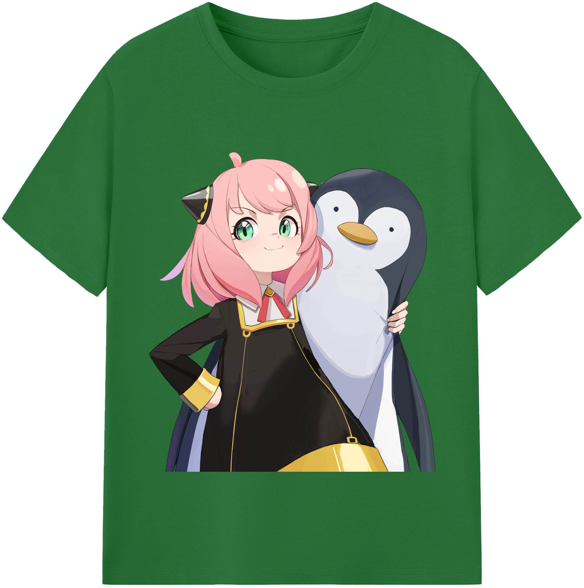 （画像用） SPY×FAMILY间谍家家酒 綿100％半袖Tシャツ（フロントプリント）