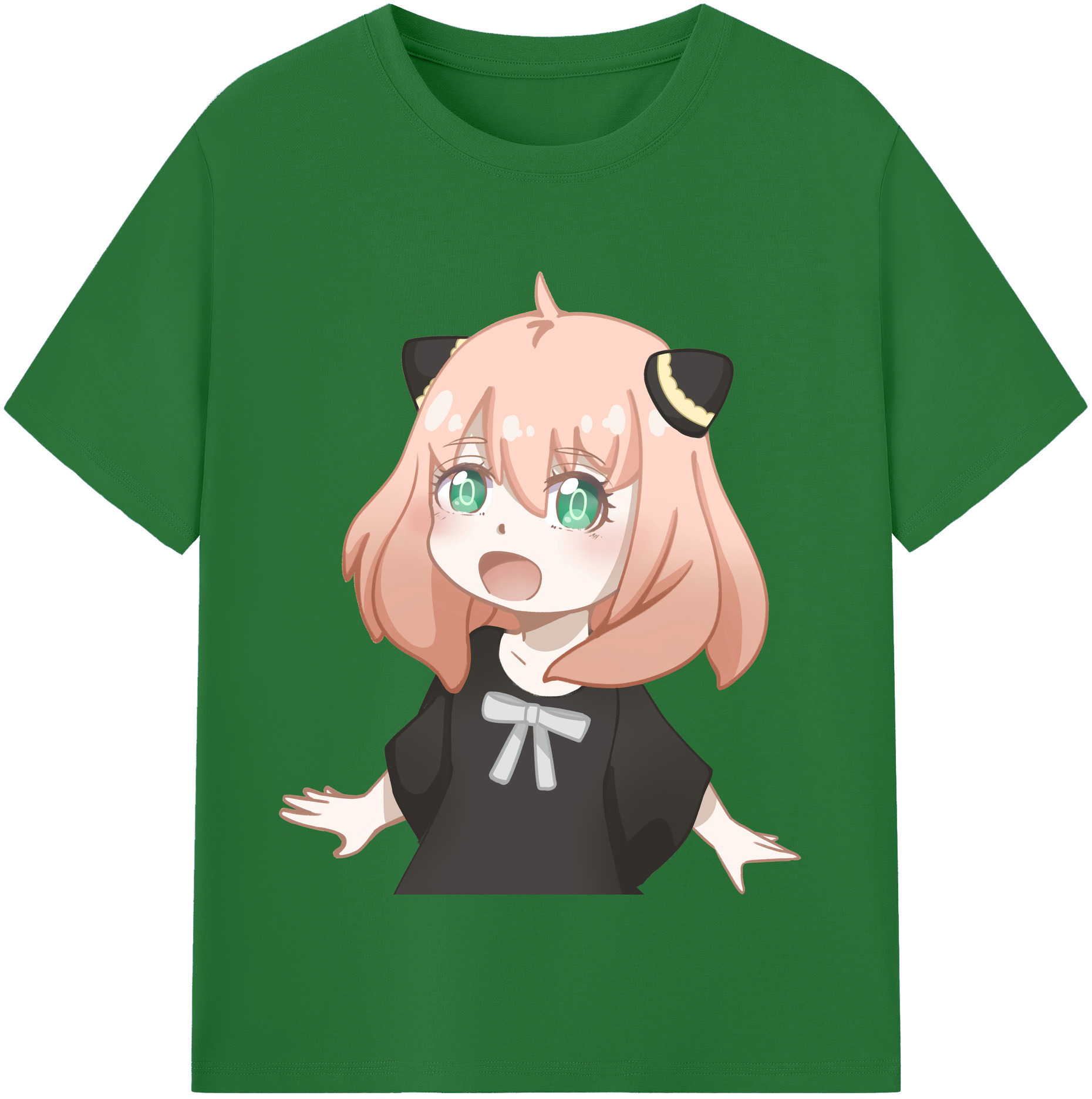 （画像用） SPY×FAMILY间谍家家酒 綿100％半袖Tシャツ（フロントプリント）