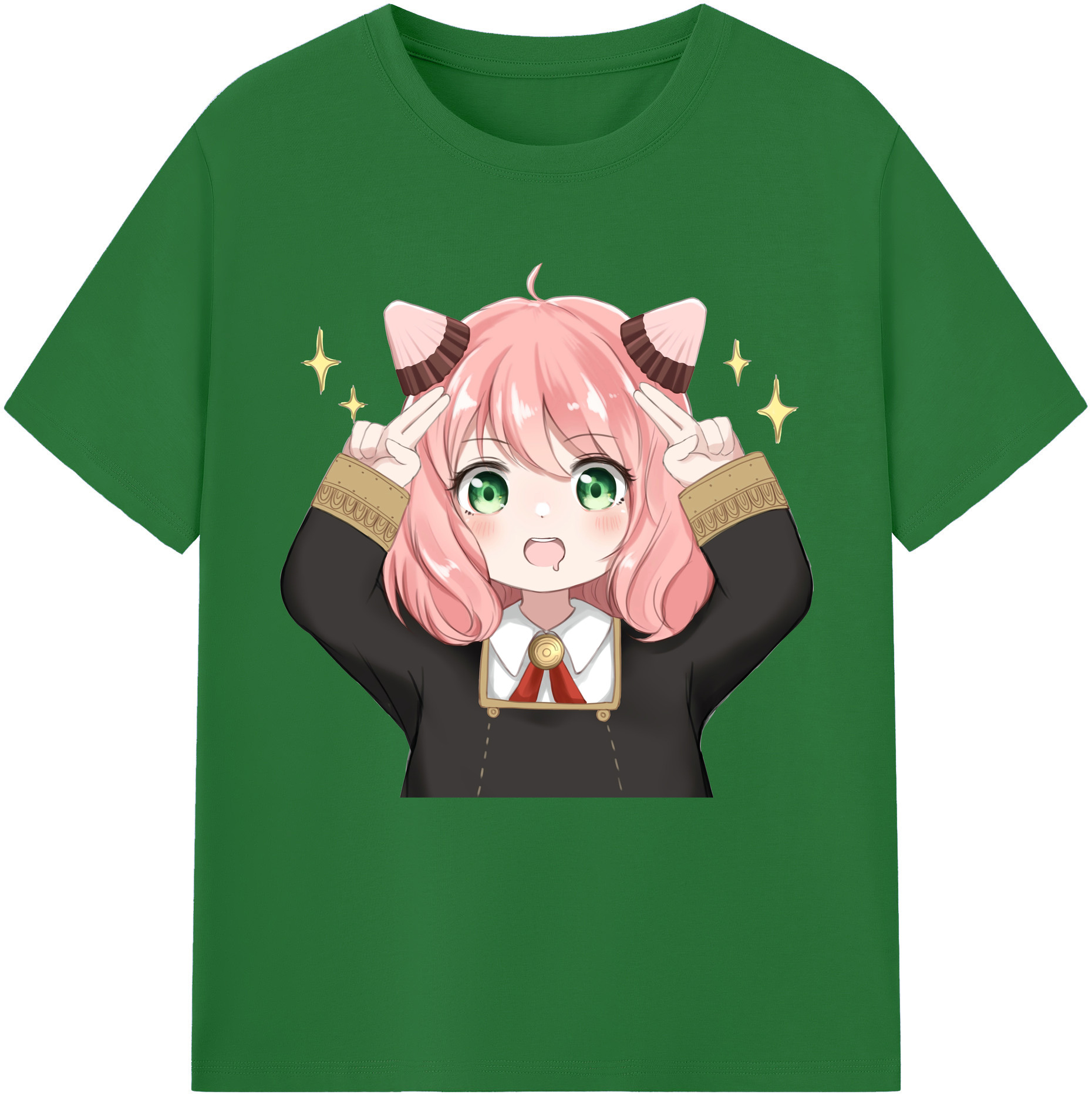 （画像用） SPY×FAMILY间谍家家酒 綿100％半袖Tシャツ（フロントプリント）