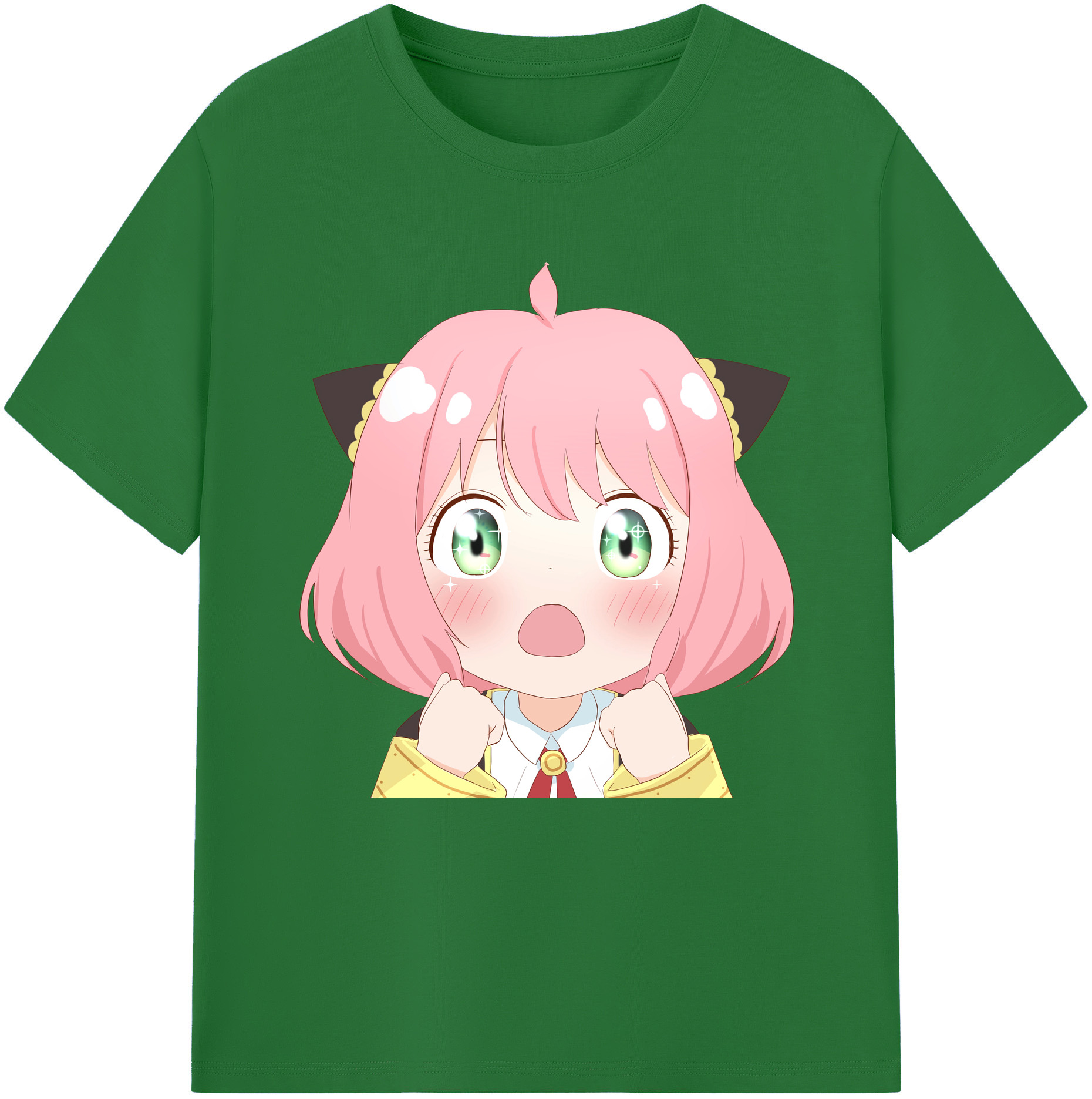 （画像用） SPY×FAMILY间谍家家酒 綿100％半袖Tシャツ（フロントプリント）