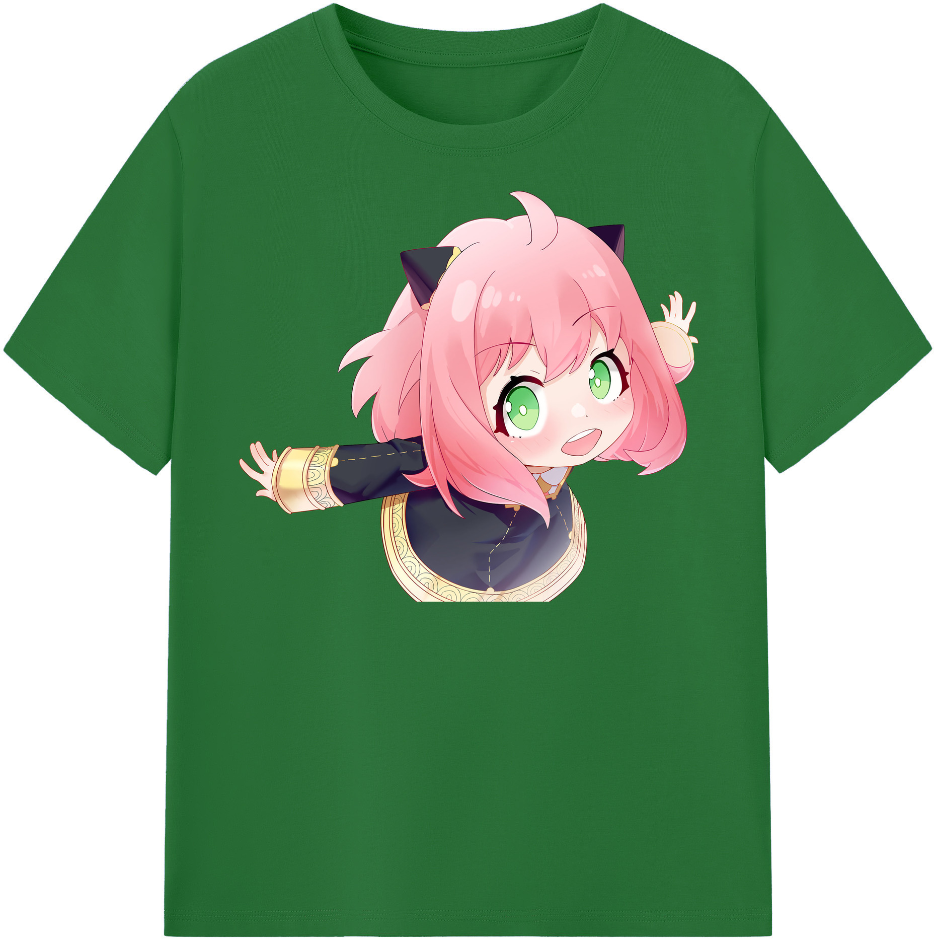 （画像用） SPY×FAMILY间谍家家酒 綿100％半袖Tシャツ（フロントプリント）