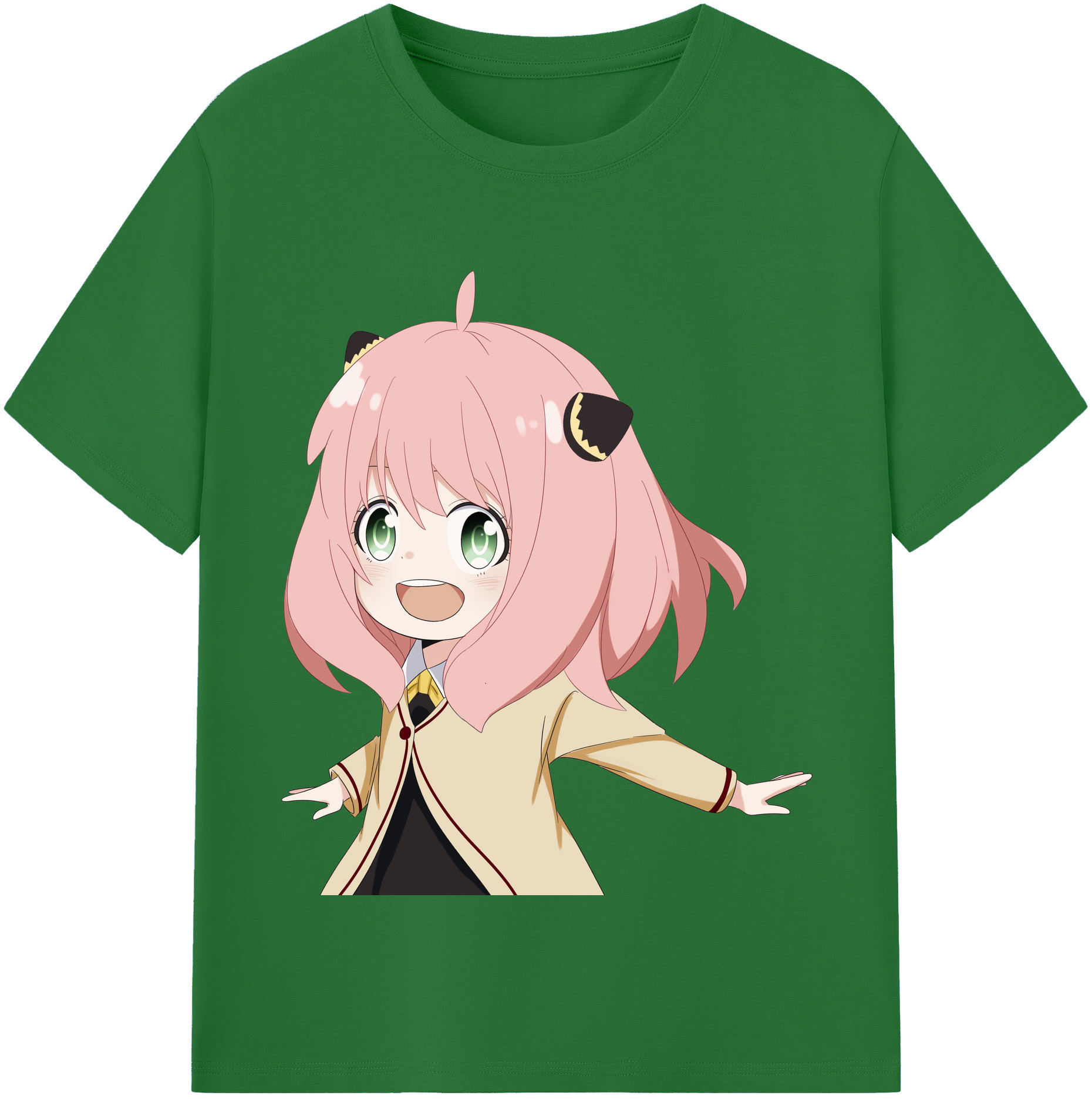 （画像用） SPY×FAMILY间谍家家酒 綿100％半袖Tシャツ（フロントプリント）