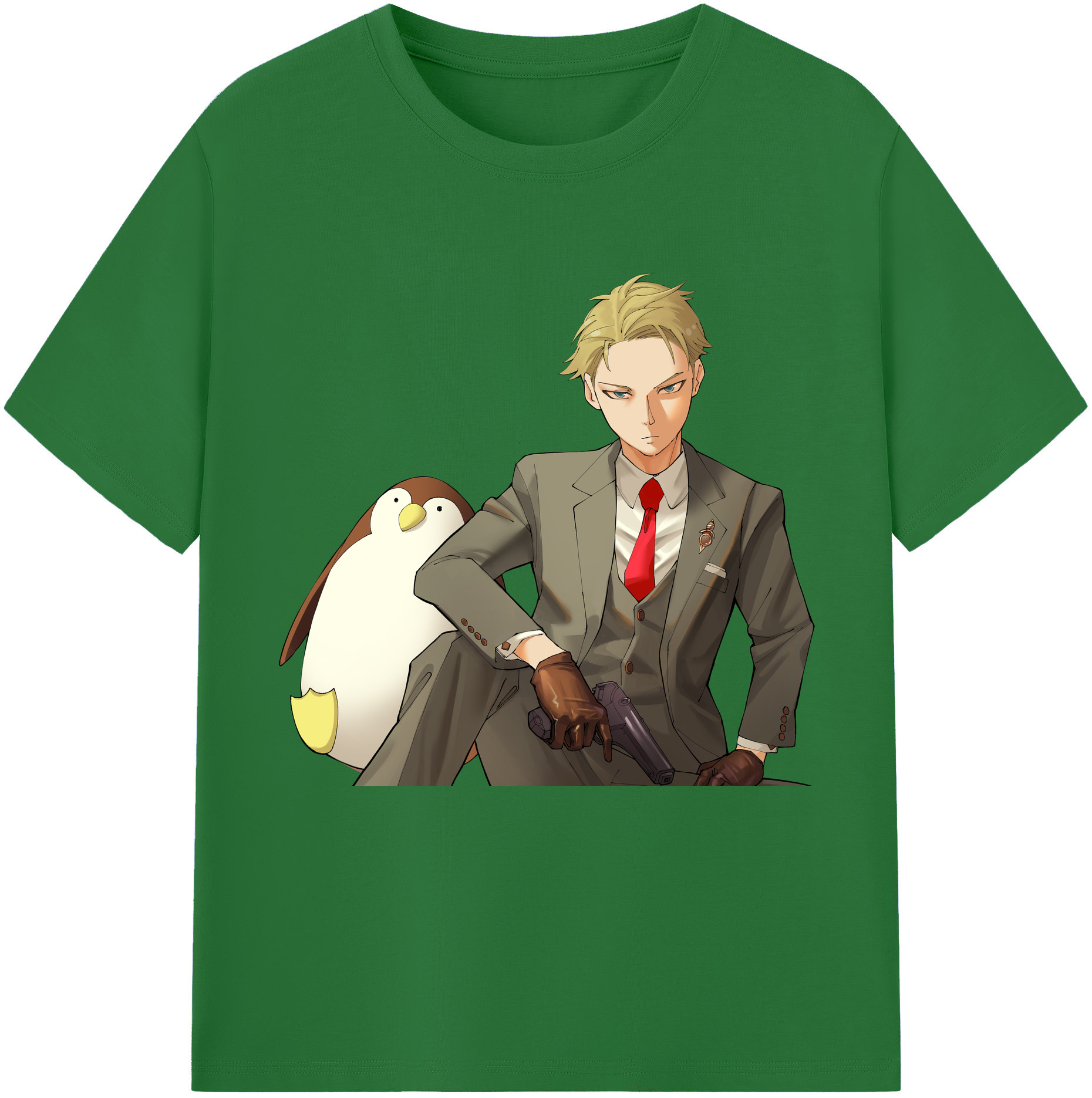 （画像用） SPY×FAMILY间谍家家酒 綿100％半袖Tシャツ（フロントプリント）