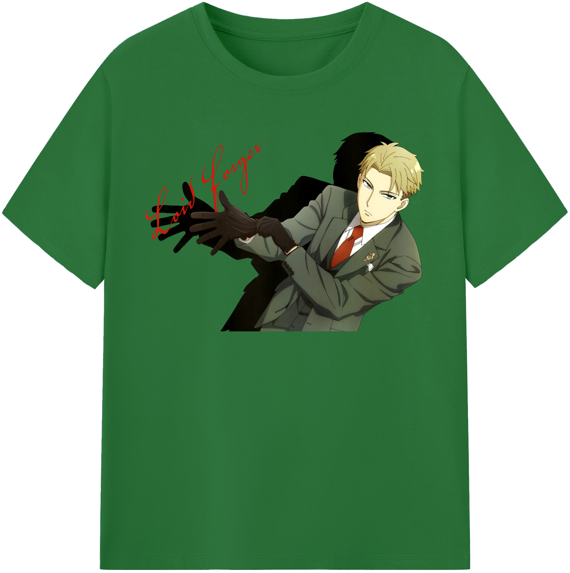 （画像用） SPY×FAMILY间谍家家酒 綿100％半袖Tシャツ（フロントプリント）