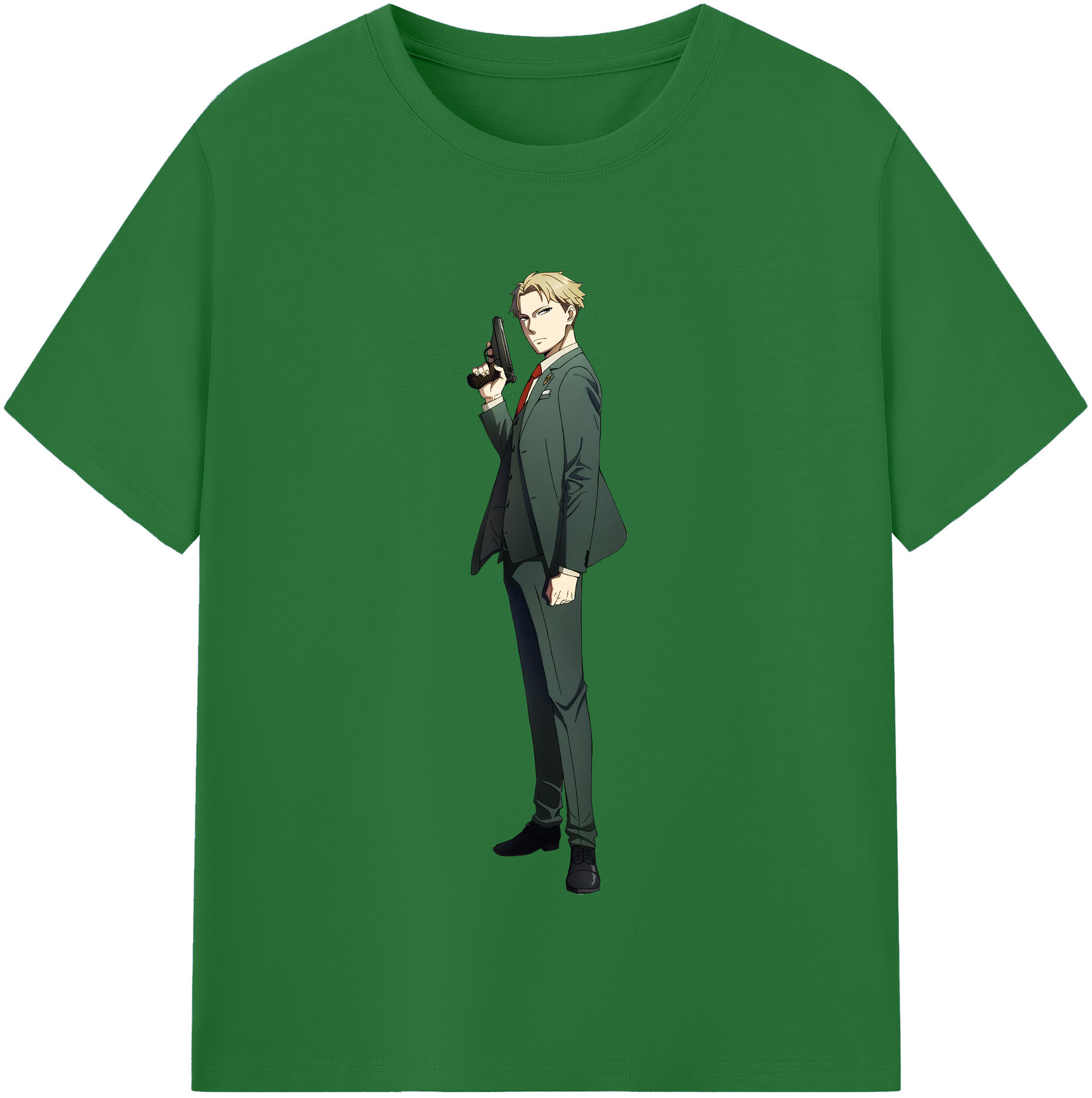 （画像用） SPY×FAMILY间谍家家酒 綿100％半袖Tシャツ（フロントプリント）