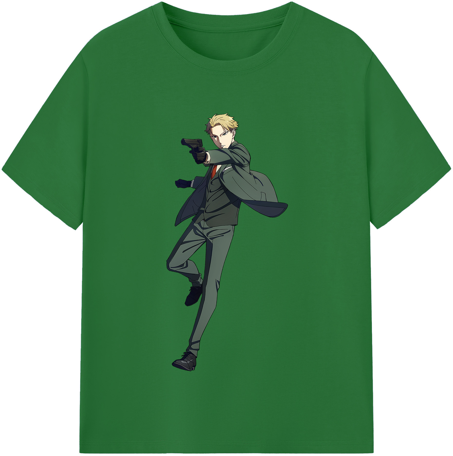 （画像用） SPY×FAMILY间谍家家酒 綿100％半袖Tシャツ（フロントプリント）