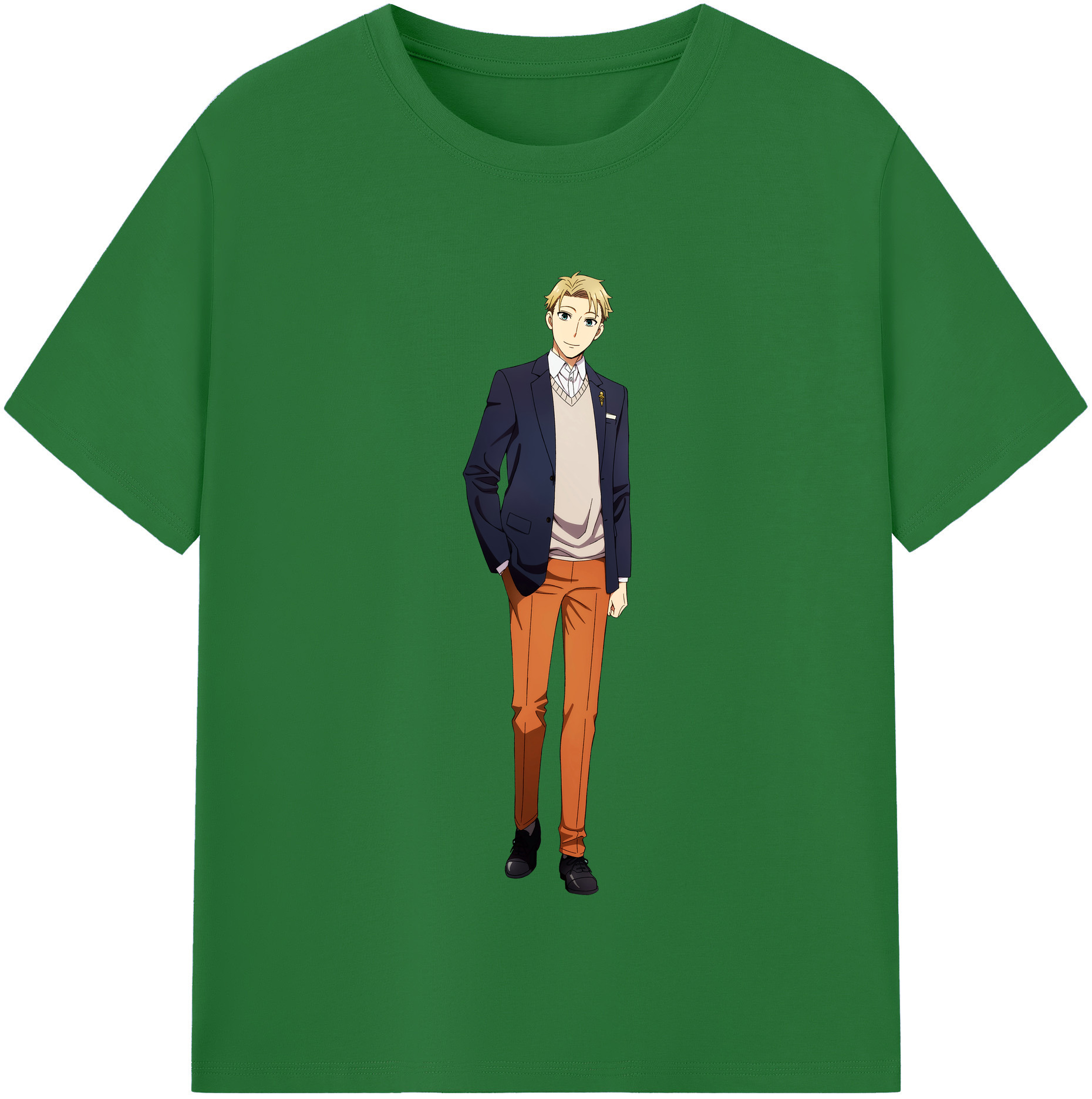 （画像用） SPY×FAMILY间谍家家酒 綿100％半袖Tシャツ（フロントプリント）