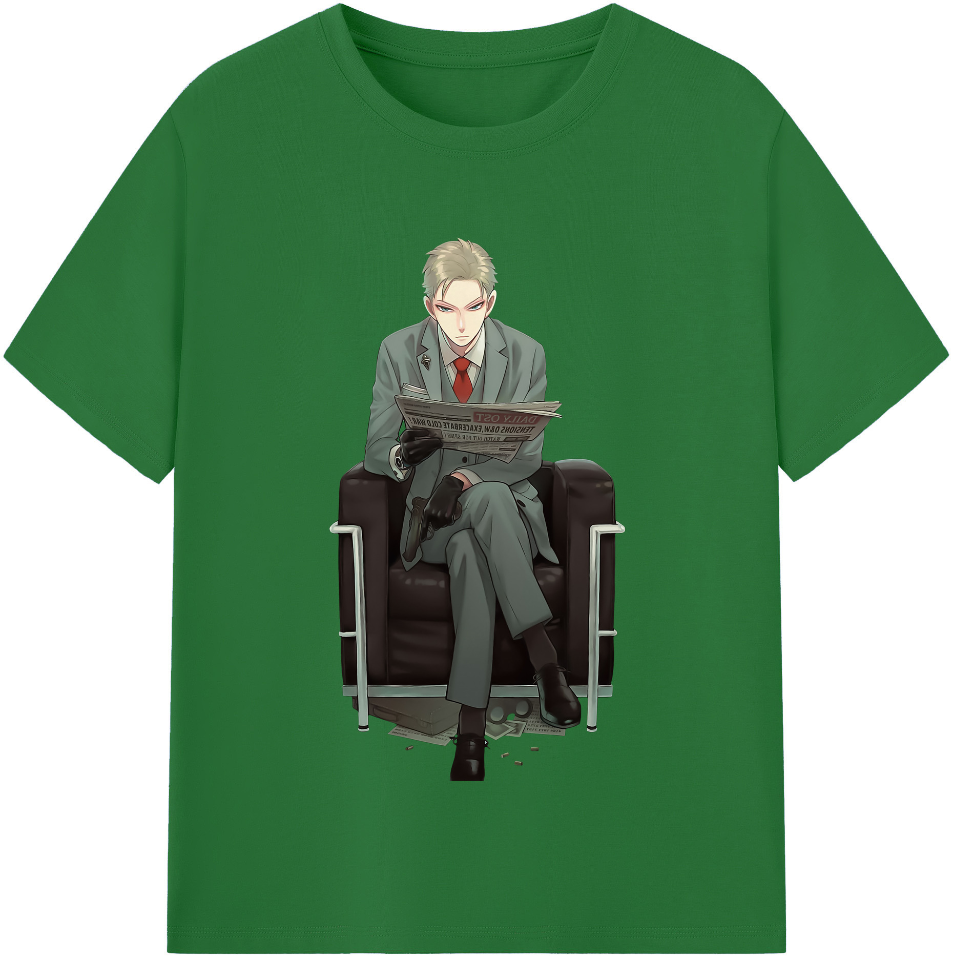 （画像用） SPY×FAMILY间谍家家酒 綿100％半袖Tシャツ（フロントプリント）