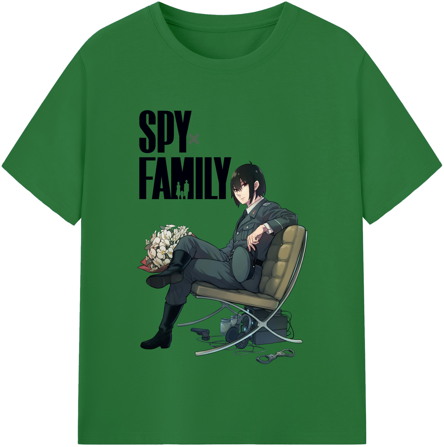 （画像用） SPY×FAMILY间谍家家酒 綿100％半袖Tシャツ（フロントプリント）