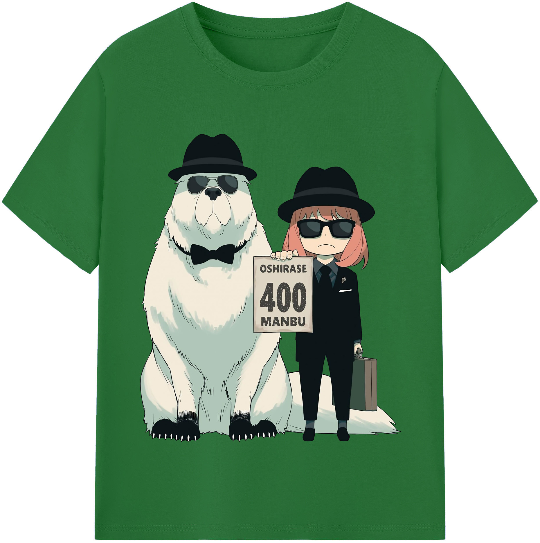 （画像用） SPY×FAMILY间谍家家酒 綿100％半袖Tシャツ（フロントプリント）