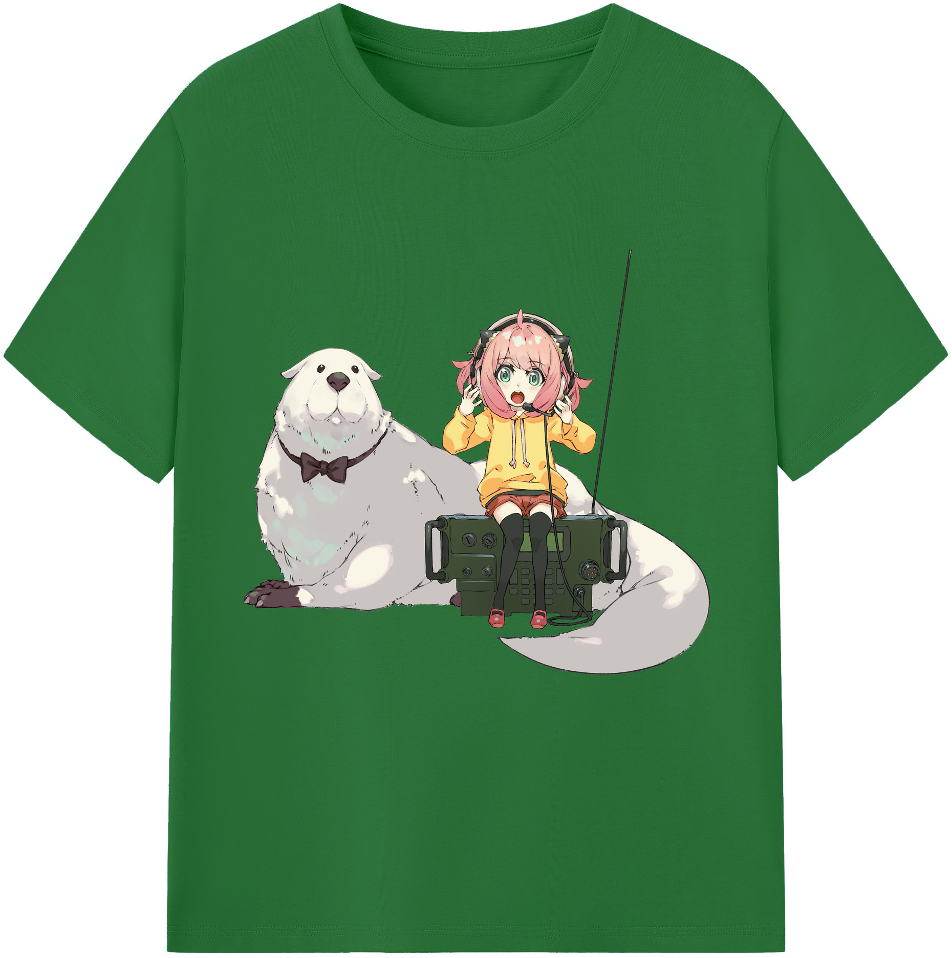 （画像用） SPY×FAMILY间谍家家酒 綿100％半袖Tシャツ（フロントプリント）