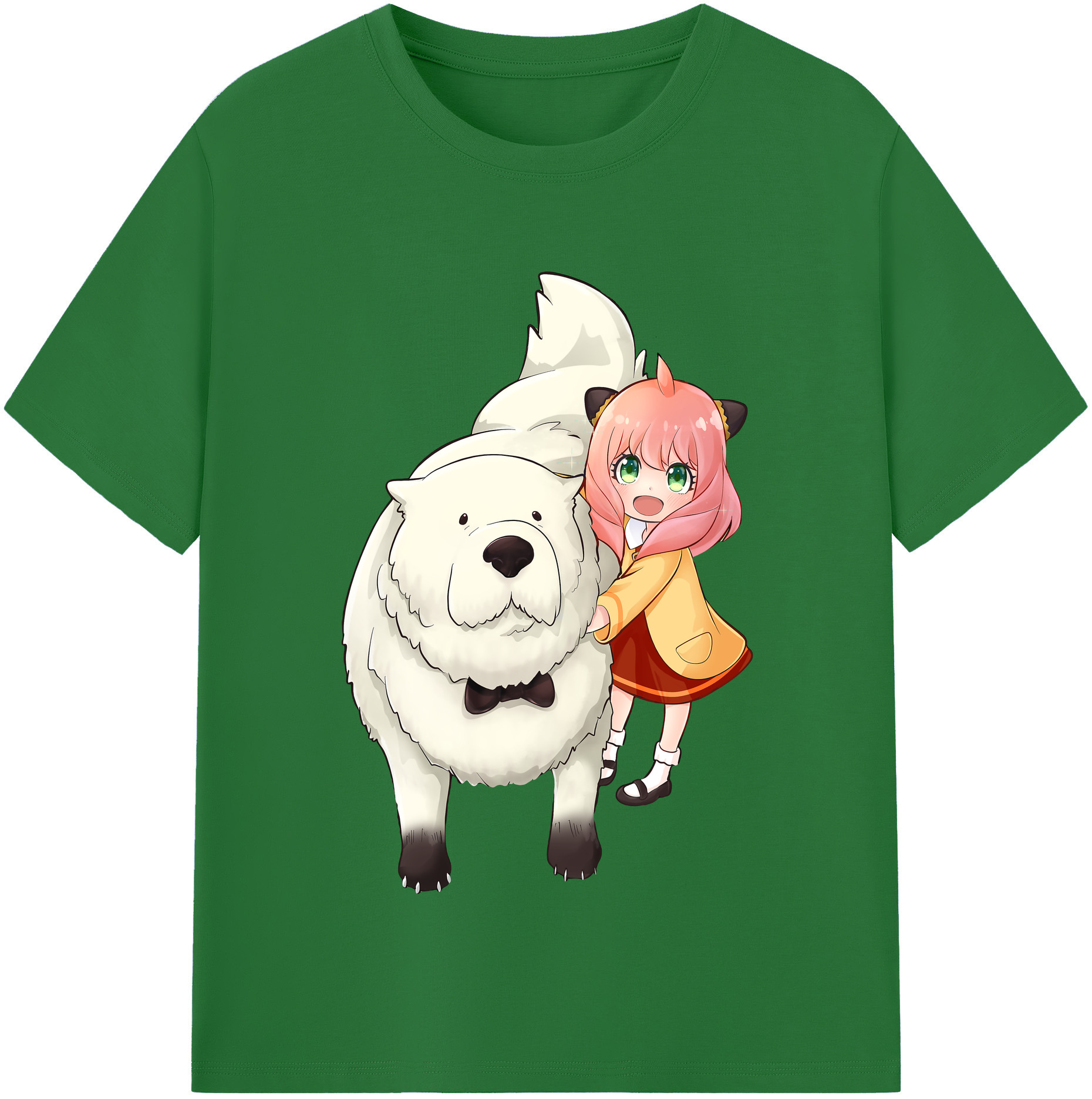 （画像用） SPY×FAMILY间谍家家酒 綿100％半袖Tシャツ（フロントプリント）