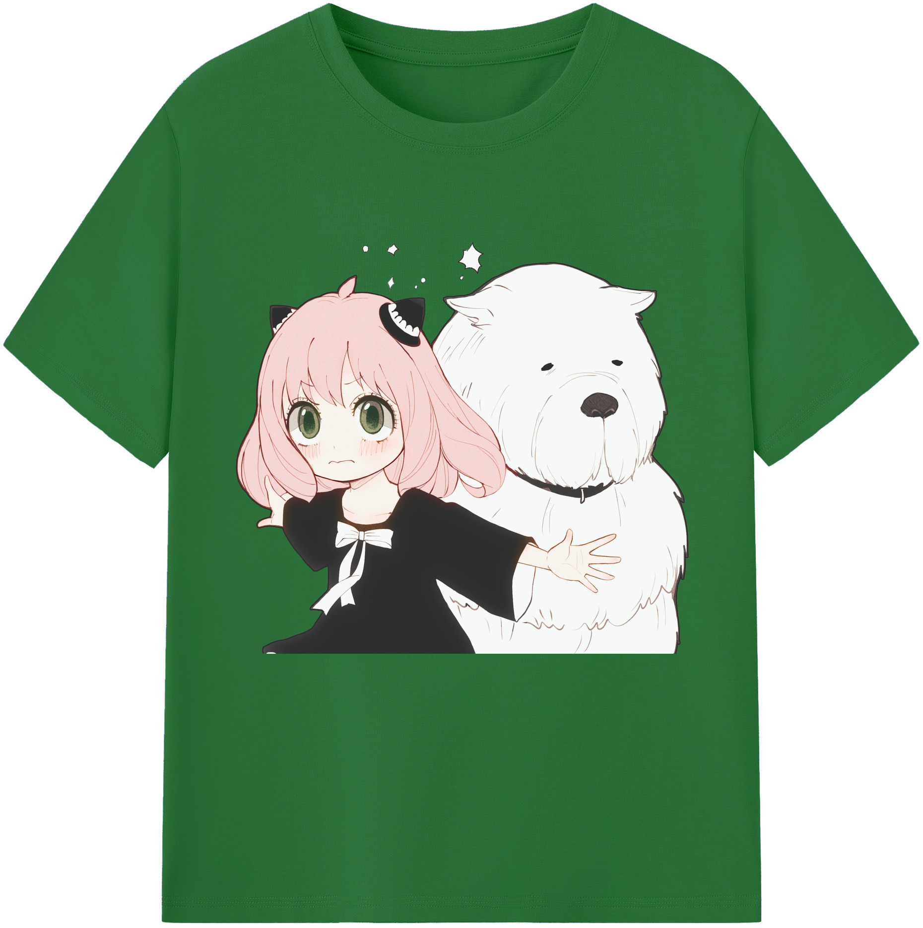 （画像用） SPY×FAMILY间谍家家酒 綿100％半袖Tシャツ（フロントプリント）