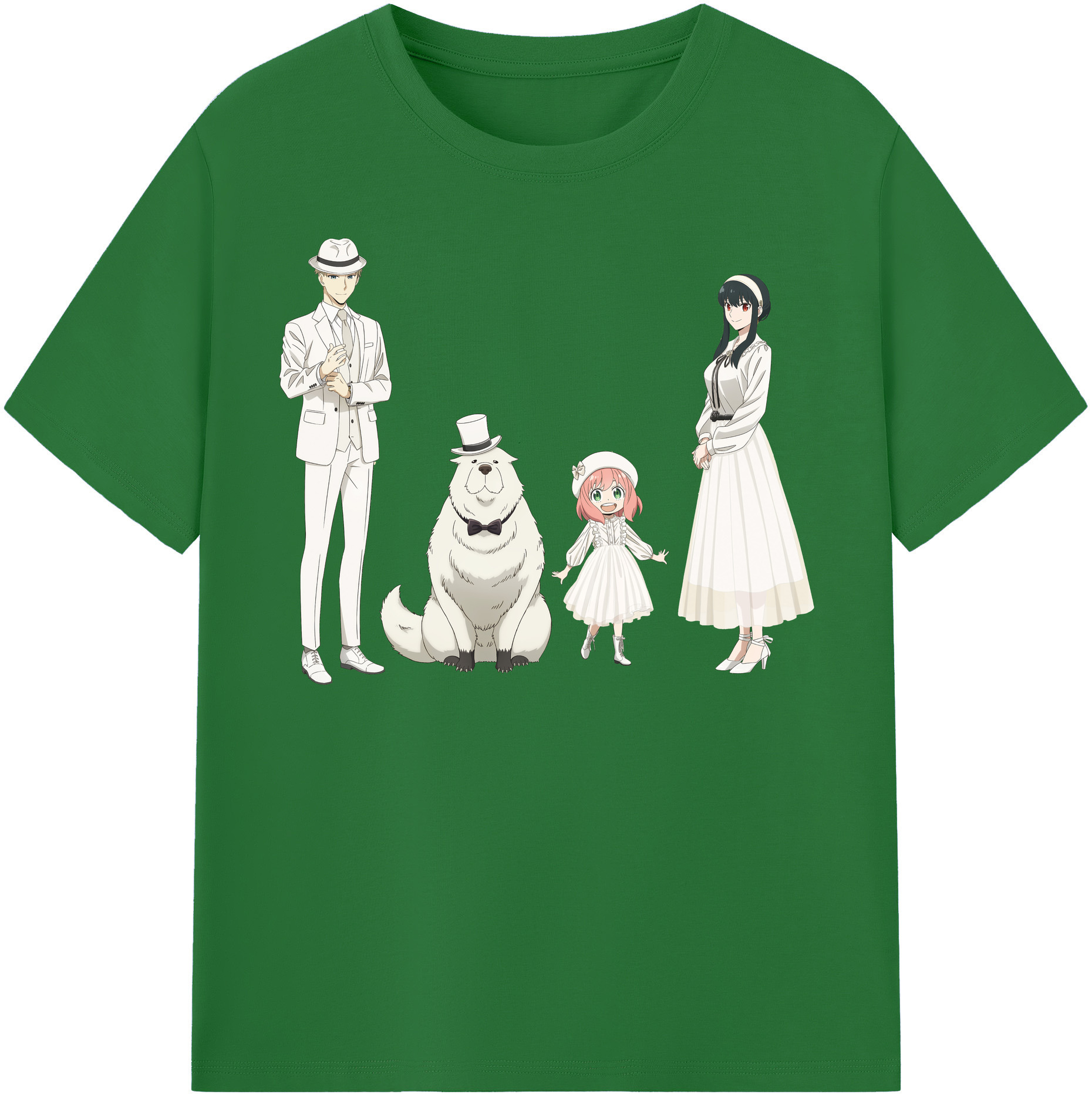 （画像用） SPY×FAMILY间谍家家酒 綿100％半袖Tシャツ（フロントプリント）