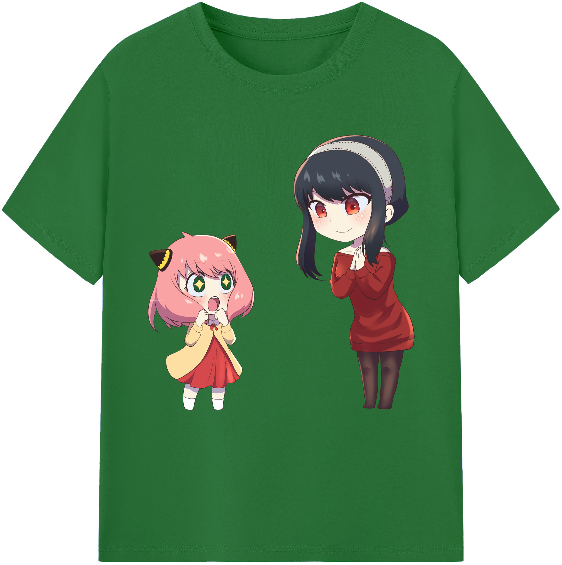 （画像用） SPY×FAMILY间谍家家酒 綿100％半袖Tシャツ（フロントプリント）