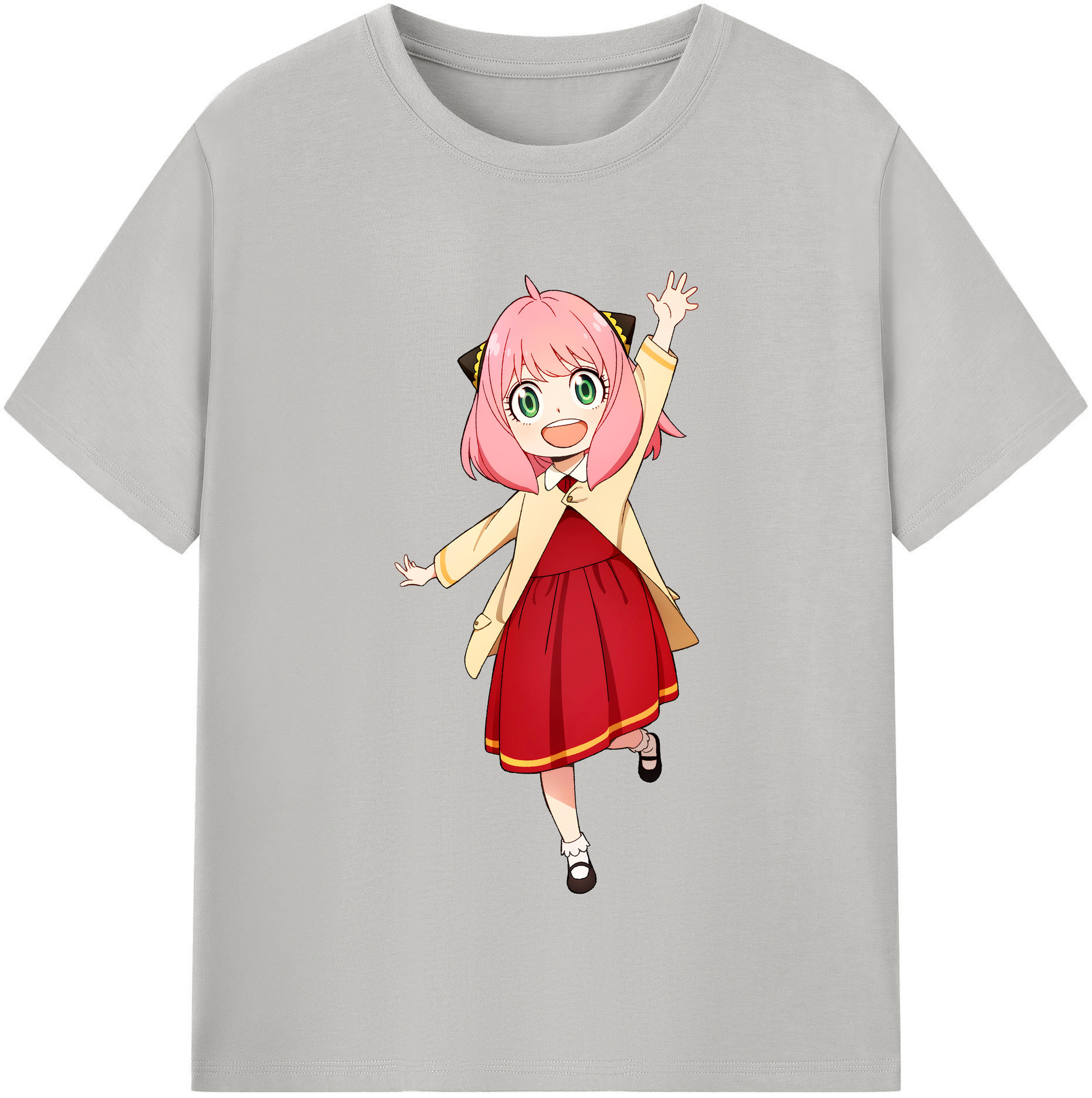 （画像用） SPY×FAMILY间谍家家酒 綿100％半袖Tシャツ（フロントプリント）