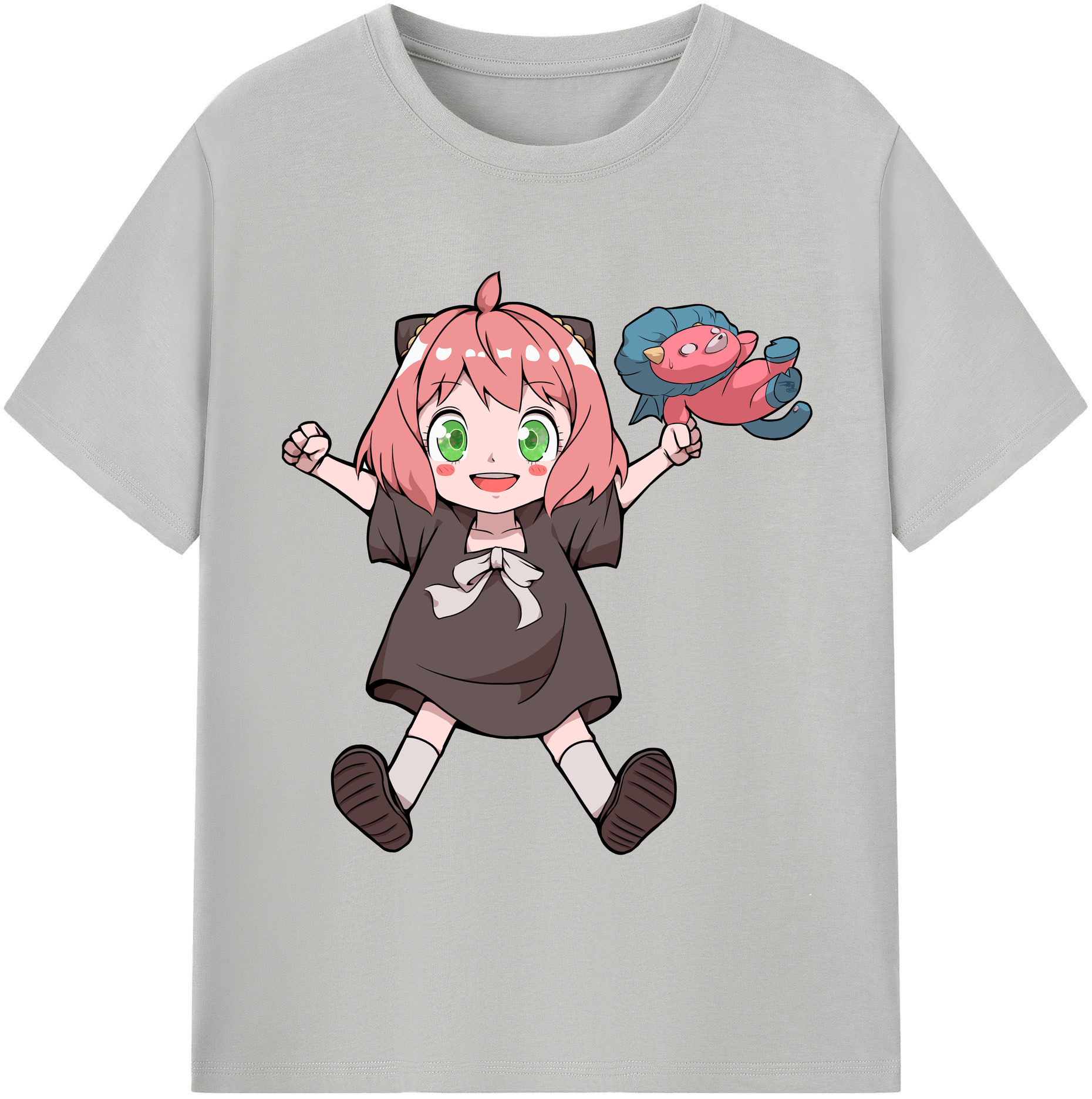 （画像用） SPY×FAMILY间谍家家酒 綿100％半袖Tシャツ（フロントプリント）