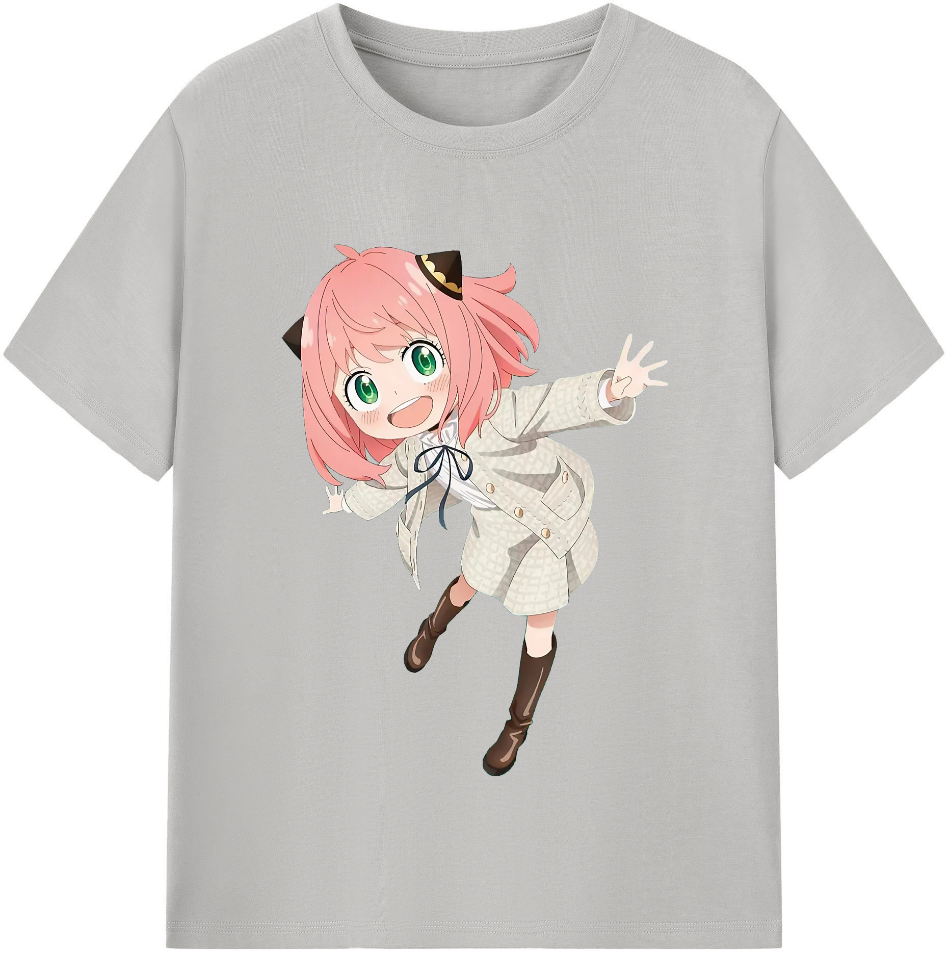 （画像用） SPY×FAMILY间谍家家酒 綿100％半袖Tシャツ（フロントプリント）