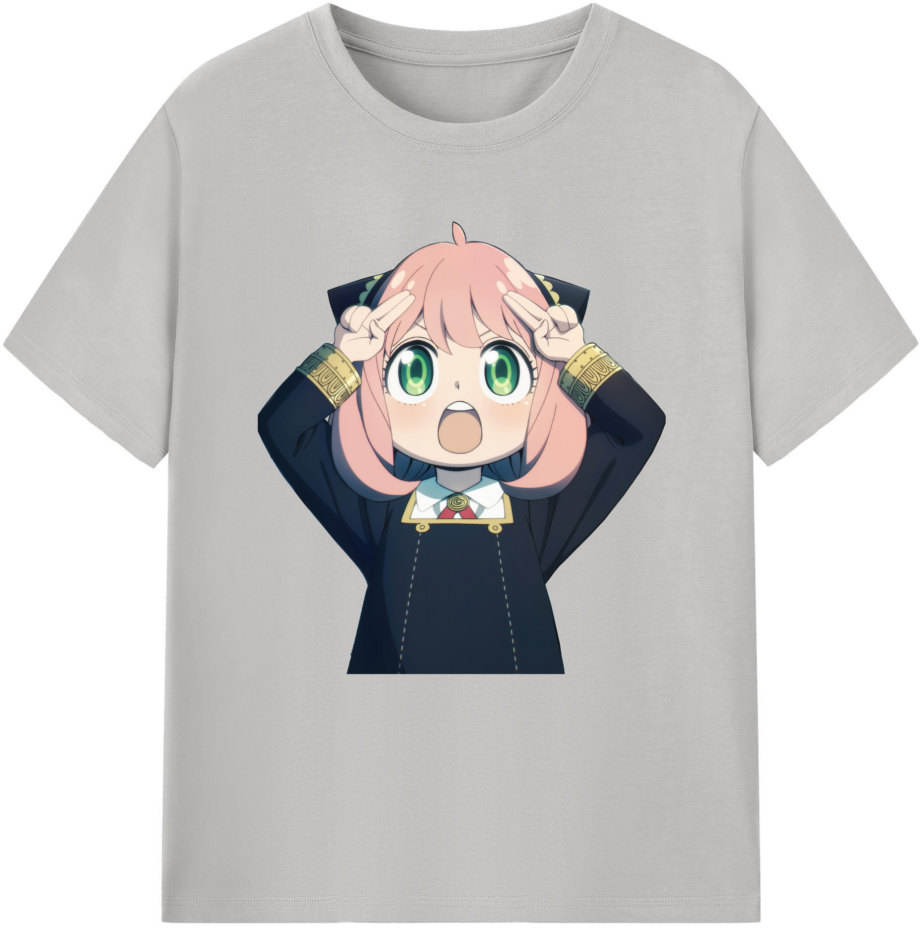 （画像用） SPY×FAMILY间谍家家酒 綿100％半袖Tシャツ（フロントプリント）