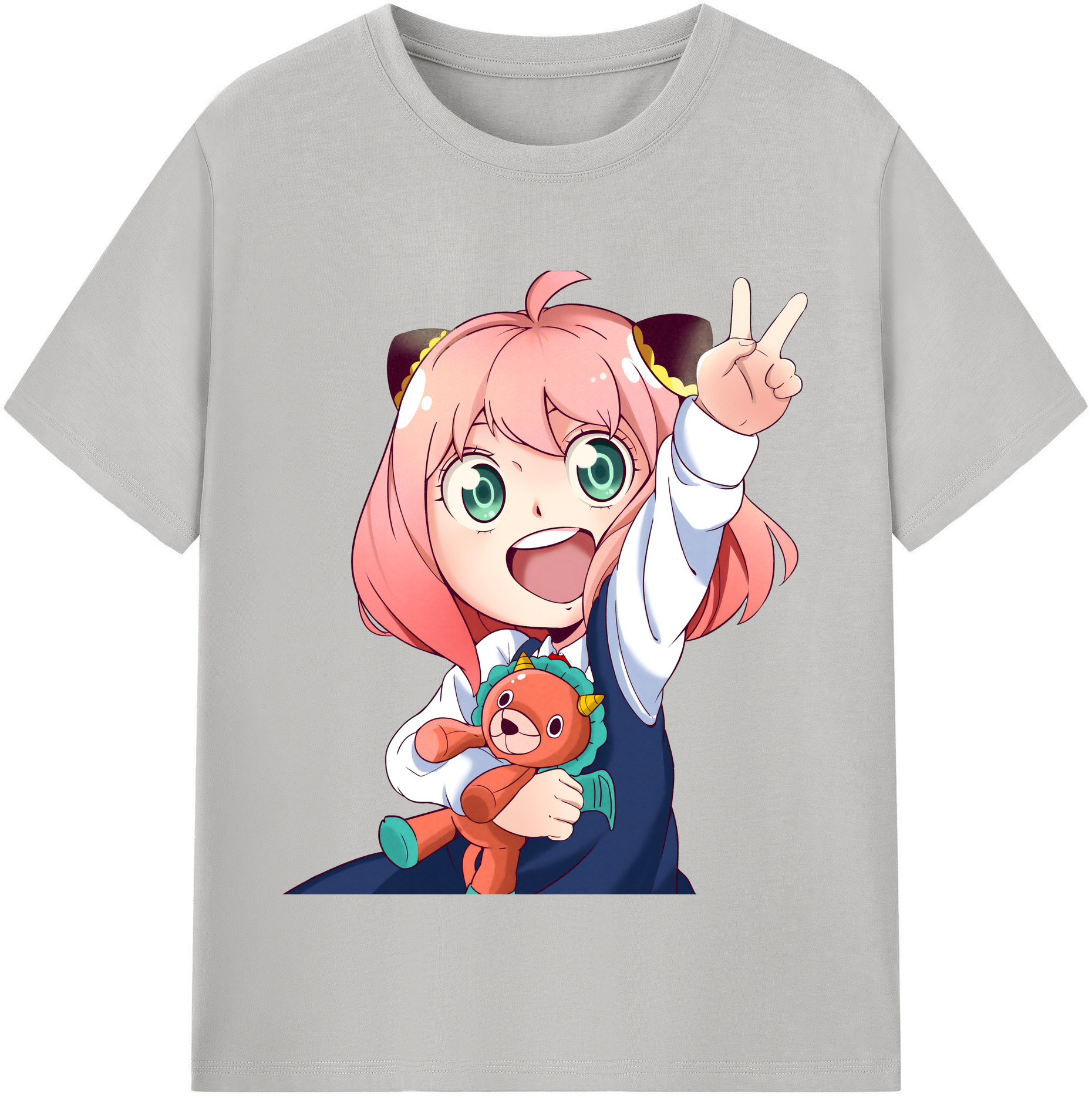 （画像用） SPY×FAMILY间谍家家酒 綿100％半袖Tシャツ（フロントプリント）