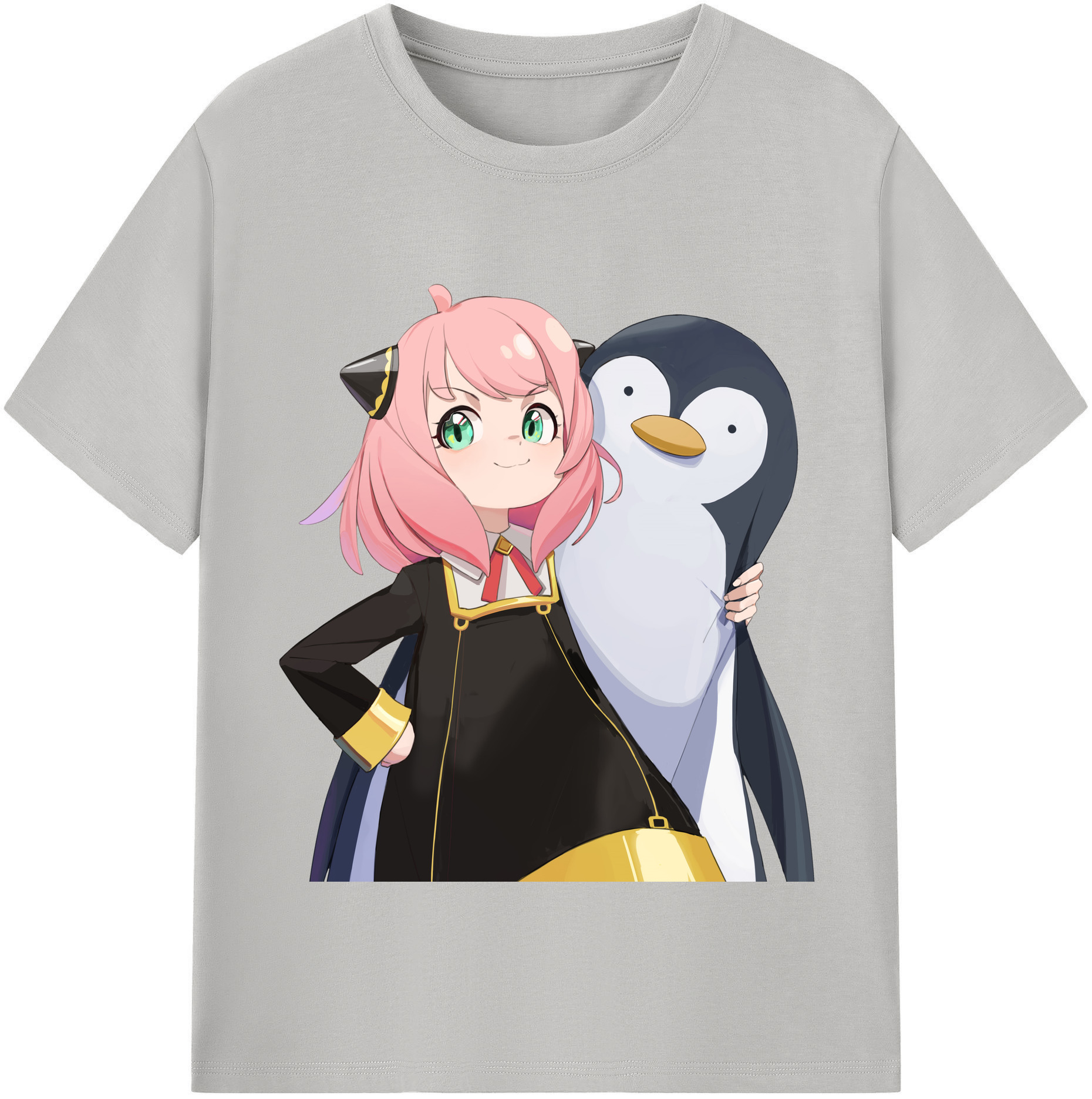 （画像用） SPY×FAMILY间谍家家酒 綿100％半袖Tシャツ（フロントプリント）