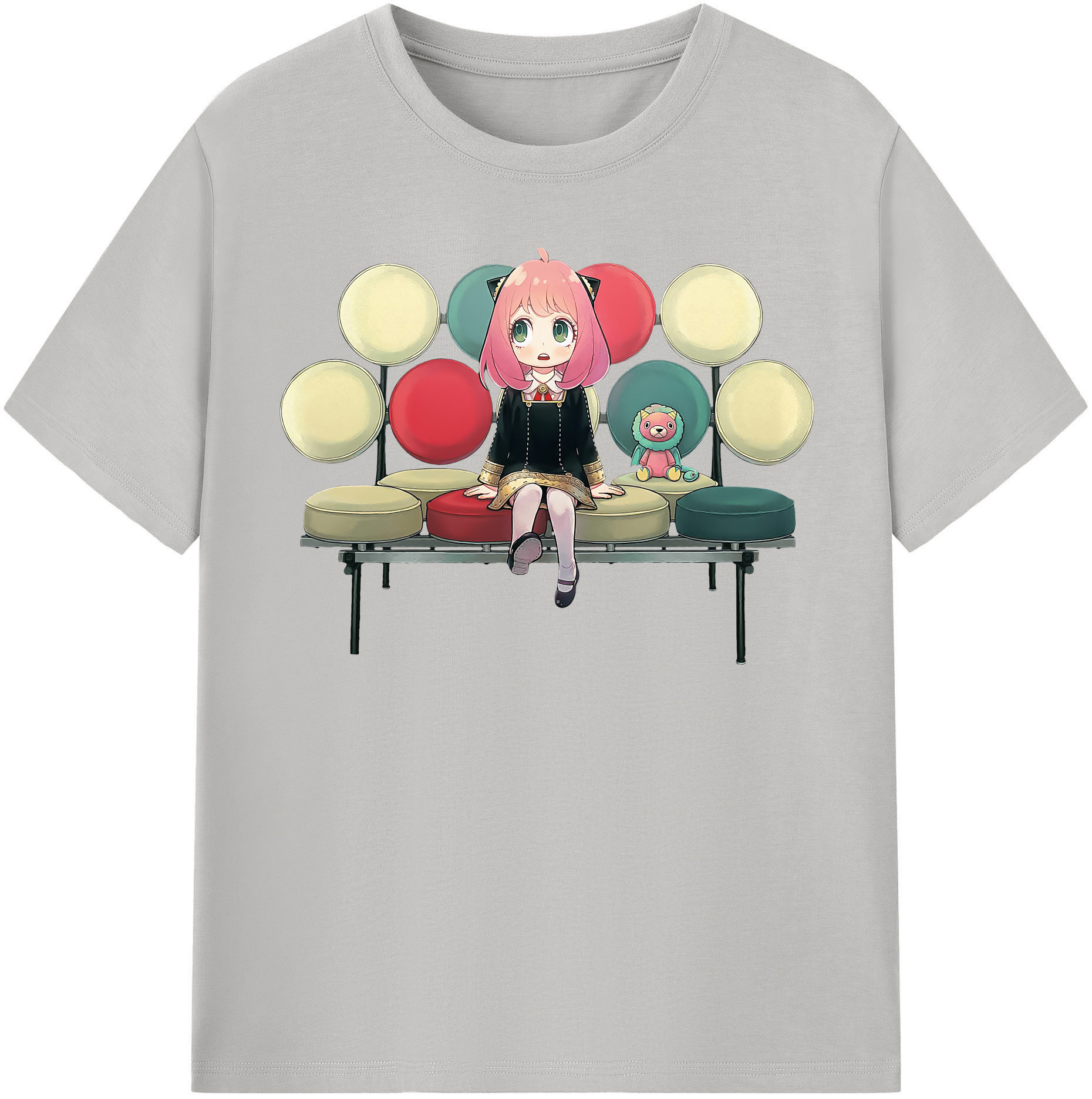 （画像用） SPY×FAMILY间谍家家酒 綿100％半袖Tシャツ（フロントプリント）